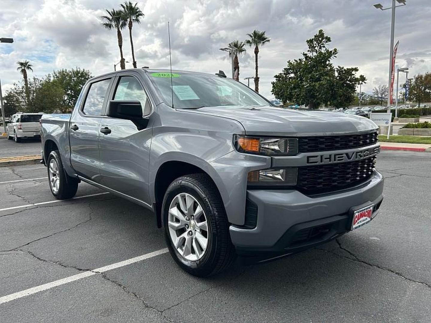 2021 GRAY Chevrolet Silverado 1500 2WD (3GCPWBEK1MG) with an 2.7 Liter engine, Automatic transmission, located at 412 Auto Vista Drive, Palmdale, 93551, (661) 945-0620, 34.592636, -118.136681 - Photo#0