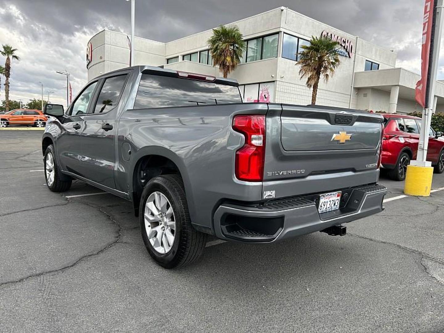 2021 GRAY Chevrolet Silverado 1500 2WD (3GCPWBEK1MG) with an 2.7 Liter engine, Automatic transmission, located at 412 Auto Vista Drive, Palmdale, 93551, (661) 945-0620, 34.592636, -118.136681 - Photo#12