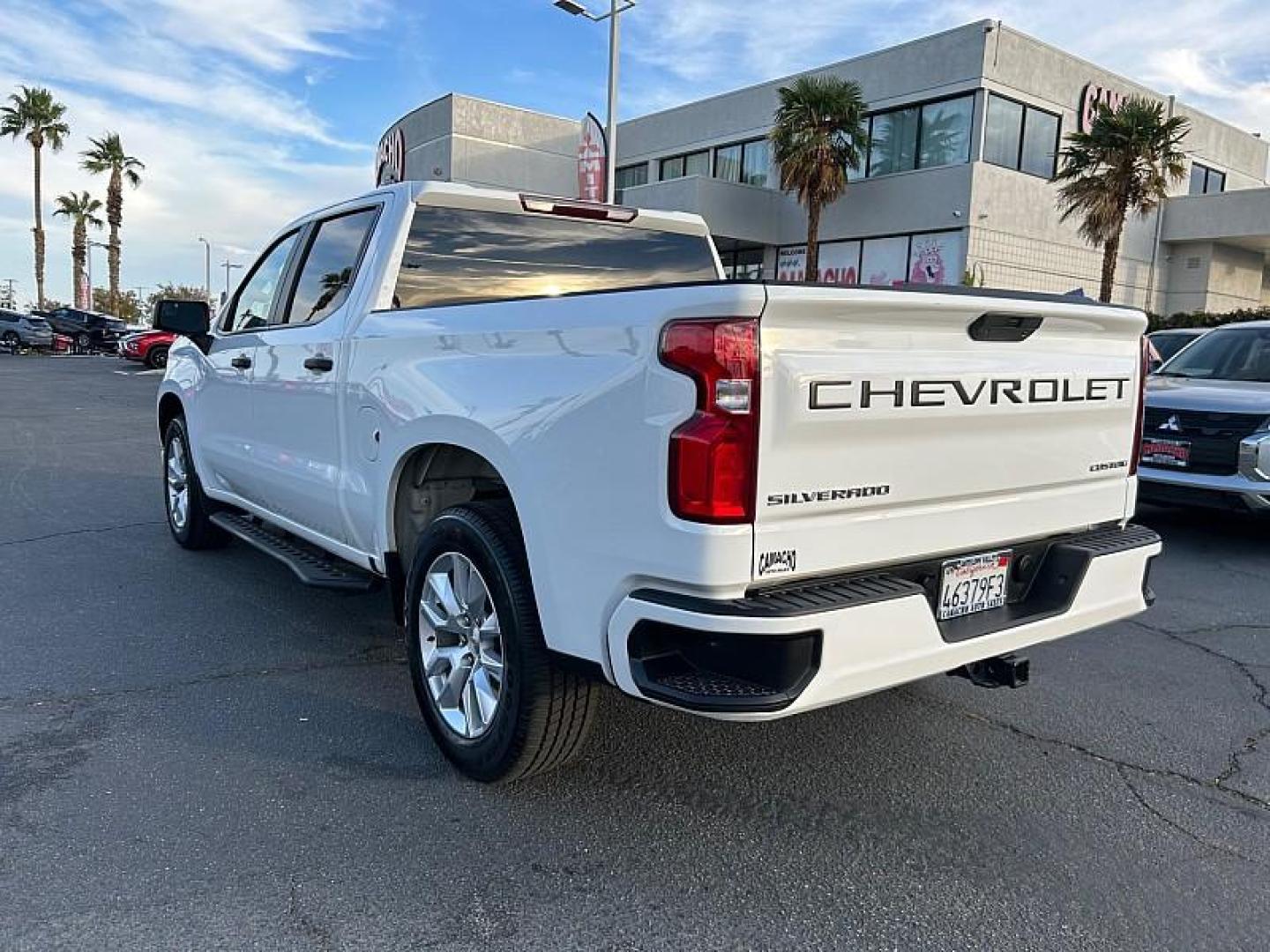 2021 WHITE Chevrolet Silverado 1500 2WD (3GCPWBEK9MG) with an 2.7 Liter engine, Automatic transmission, located at 412 Auto Vista Drive, Palmdale, 93551, (661) 945-0620, 34.592636, -118.136681 - Photo#4