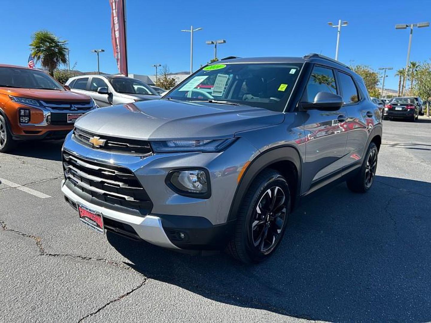 2021 GRAY Chevrolet Trailblazer (KL79MPSL0MB) , Automatic CVT transmission, located at 412 Auto Vista Drive, Palmdale, 93551, (661) 945-0620, 34.592636, -118.136681 - Photo#22