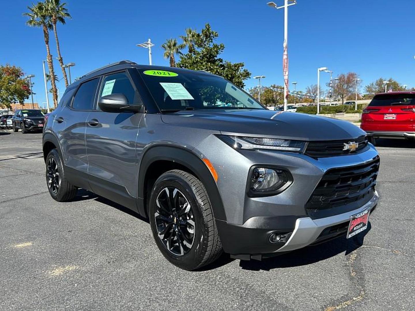 2021 GRAY Chevrolet Trailblazer (KL79MPSL0MB) , Automatic CVT transmission, located at 412 Auto Vista Drive, Palmdale, 93551, (661) 945-0620, 34.592636, -118.136681 - Photo#24