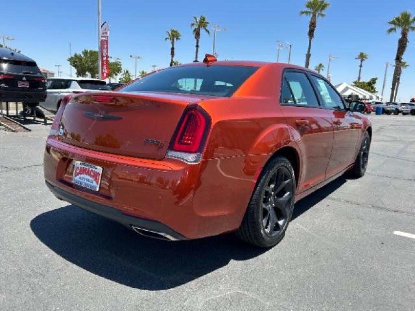 2021 ORANGE Chrysler 300 (2C3CCABG9MH) with an 6-Cyl 3.6 Liter engine, Automatic 8-Spd transmission, located at 412 Auto Vista Drive, Palmdale, 93551, (661) 945-0620, 34.592636, -118.136681 - Photo#9