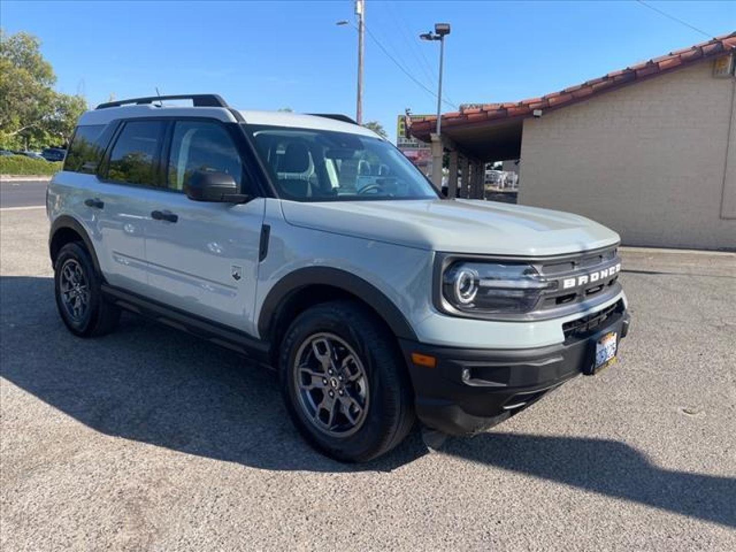 2021 Cactus Gray Ford Bronco Sport Big Bend (3FMCR9B68MR) with an 1.5L EcoBoost 1.5L Turbo I3 18 Direct Injection engine, 8-Speed Shiftable Automatic transmission, located at 800 Riverside Ave, Roseville, CA, 95678, 916-773-4549 & Toll Free: 866-719-4393, 38.732265, -121.291039 - AWD SPORT BIG BEND PACKAGE 27K MILES ONE OWNER CLEAN CARFAX - Photo#1