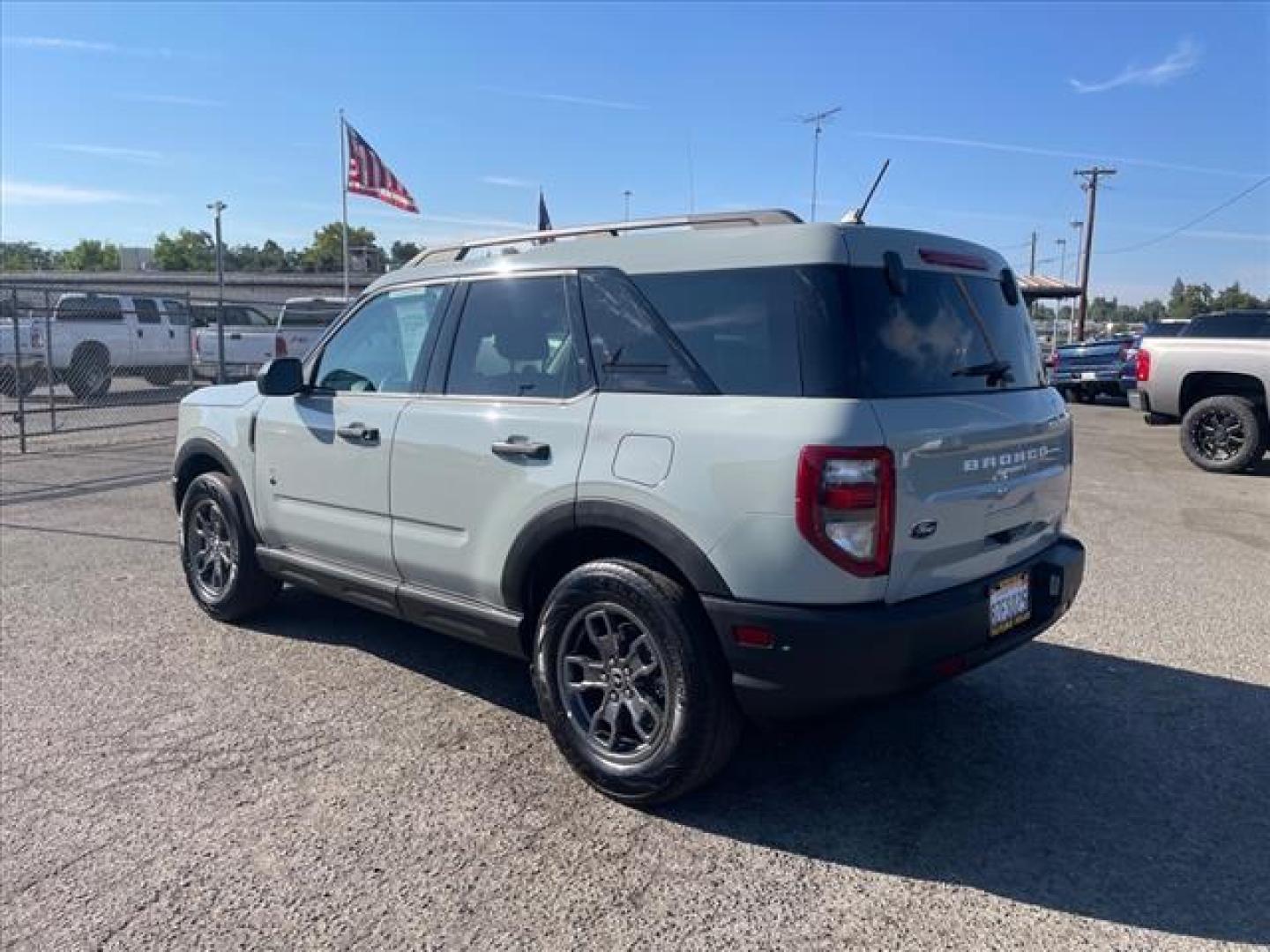 2021 Cactus Gray Ford Bronco Sport Big Bend (3FMCR9B68MR) with an 1.5L EcoBoost 1.5L Turbo I3 18 Direct Injection engine, 8-Speed Shiftable Automatic transmission, located at 800 Riverside Ave, Roseville, CA, 95678, 916-773-4549 & Toll Free: 866-719-4393, 38.732265, -121.291039 - AWD SPORT BIG BEND PACKAGE 27K MILES ONE OWNER CLEAN CARFAX - Photo#3