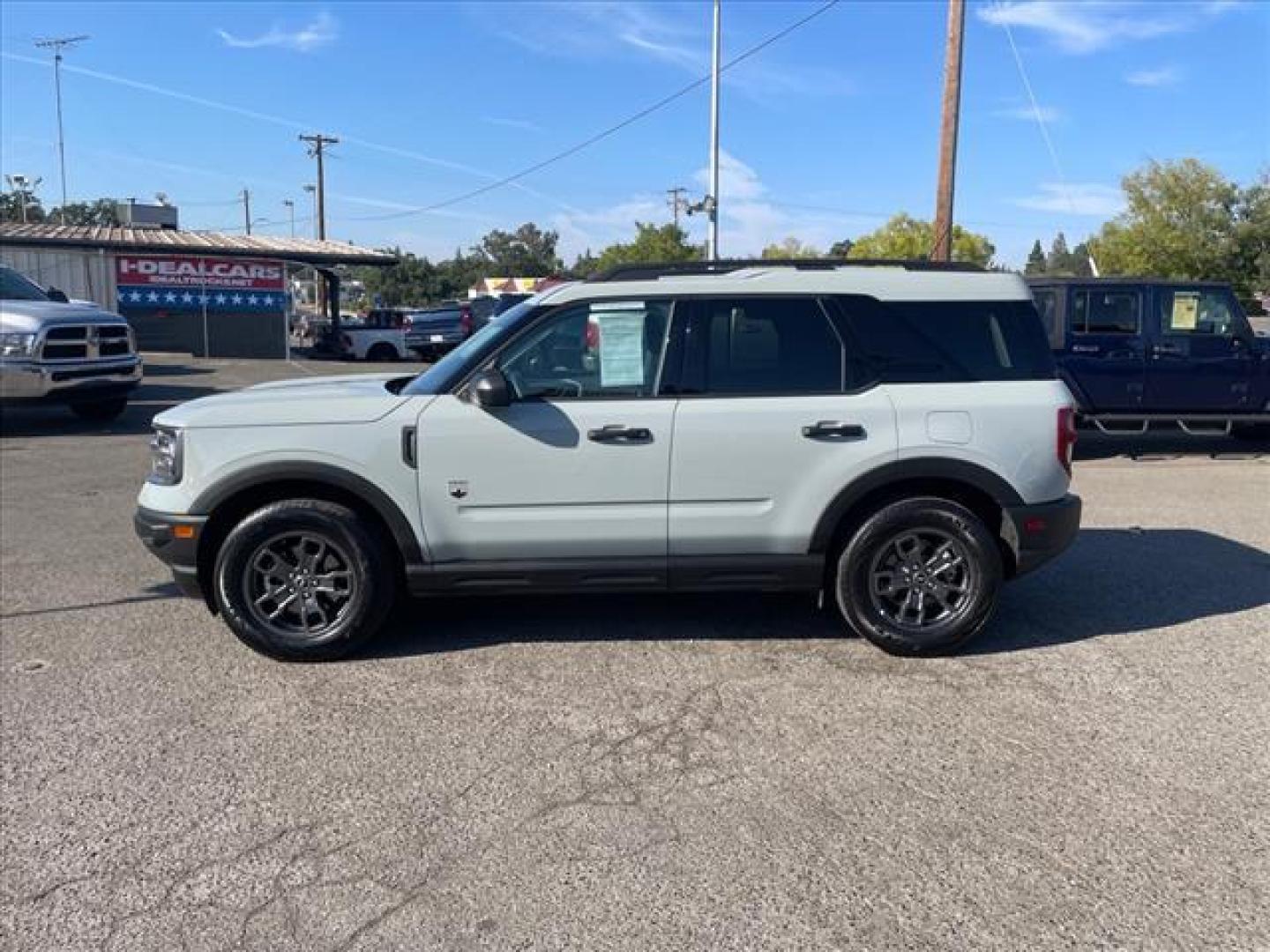 2021 Cactus Gray Ford Bronco Sport Big Bend (3FMCR9B68MR) with an 1.5L EcoBoost 1.5L Turbo I3 18 Direct Injection engine, 8-Speed Shiftable Automatic transmission, located at 800 Riverside Ave, Roseville, CA, 95678, 916-773-4549 & Toll Free: 866-719-4393, 38.732265, -121.291039 - AWD SPORT BIG BEND PACKAGE 27K MILES ONE OWNER CLEAN CARFAX - Photo#5