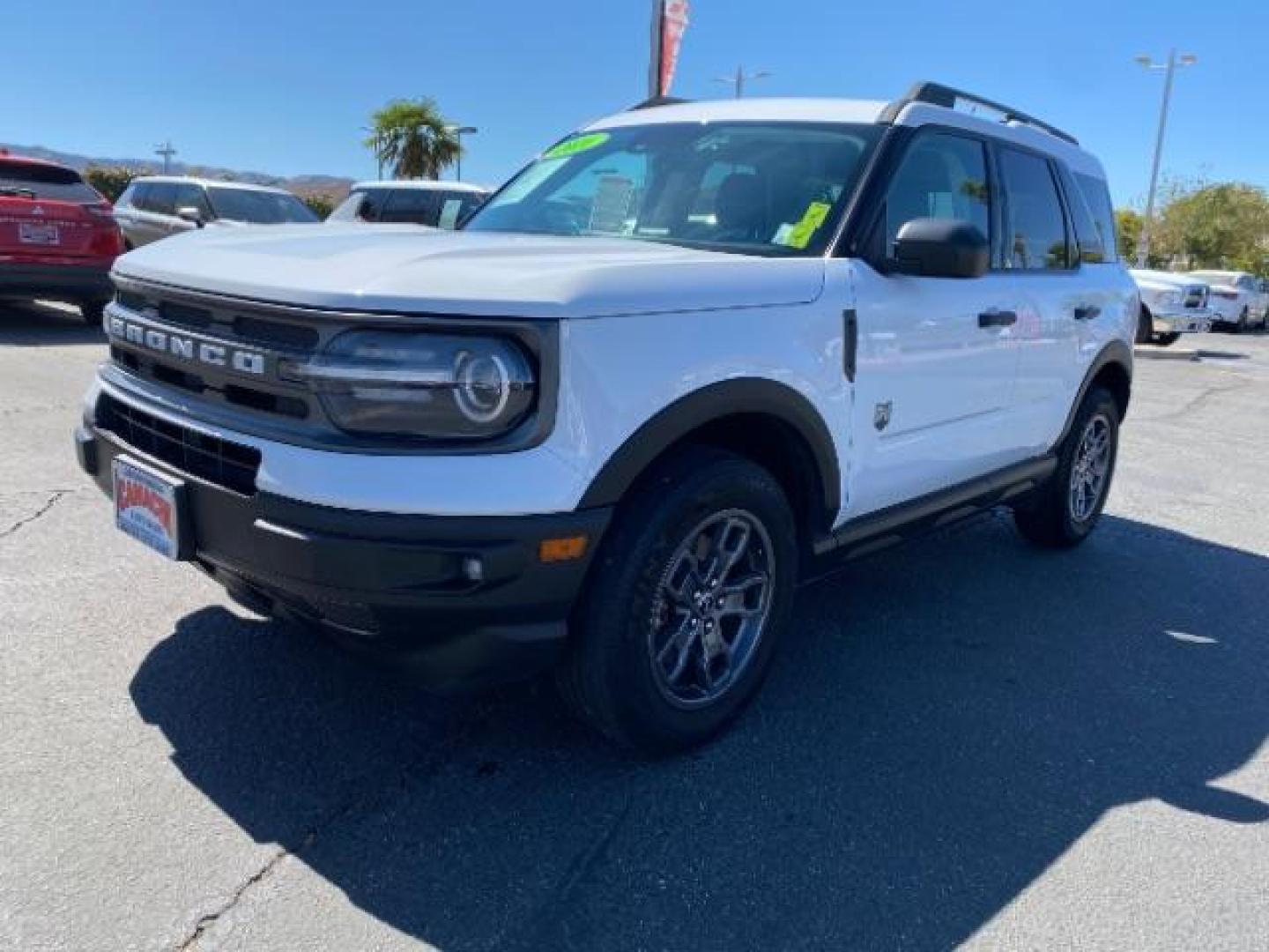 2021 WHITE Ford Bronco Sport (3FMCR9B69MR) with an 3-Cyl Turbo 1.5 Liter engine, Automatic 8-Spd transmission, located at 412 Auto Vista Drive, Palmdale, 93551, (661) 945-0620, 34.592636, -118.136681 - Photo#8