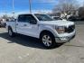 2021 Oxford White Ford F-150 XLT (1FTFW1E88MF) with an 3.5L EcoBoost 3.5L Twin Turbo V6 400hp 500ft. lbs. Direct Injection engine, 10-Speed Shiftable Automatic transmission, located at 800 Riverside Ave, Roseville, CA, 95678, 916-773-4549 & Toll Free: 866-719-4393, 38.732265, -121.291039 - SUPERCREW 4X4 ECOBOOST XLT ONE OWNER SERVICE RECORDS ON CLEAN CARFAX - Photo#1