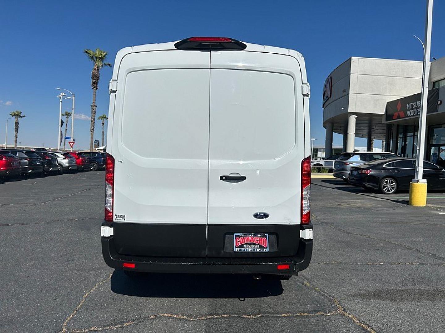 2021 WHITE Ford Transit Cargo Van (1FTBR1C8XMK) with an 6-Cyl 3.5 Liter engine, Automatic 10-Spd w/Overdrive transmission, located at 412 Auto Vista Drive, Palmdale, 93551, (661) 945-0620, 34.592636, -118.136681 - Photo#3