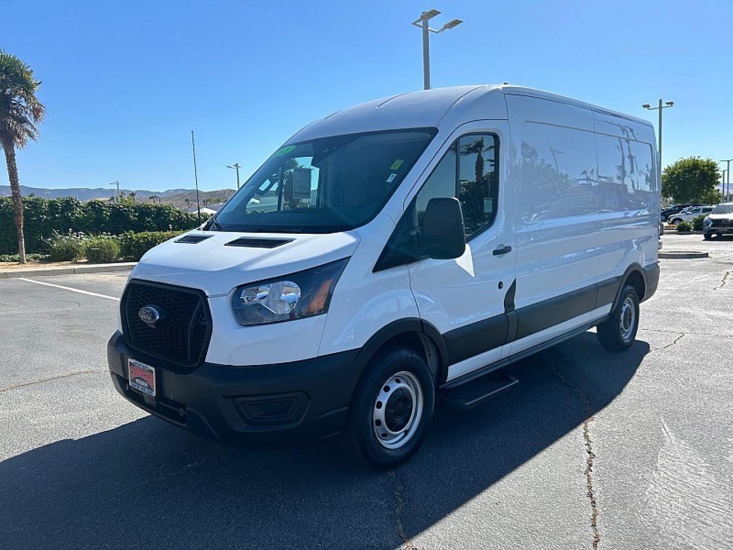 2021 WHITE Ford Transit Cargo Van (1FTBR1C8XMK) with an 6-Cyl 3.5 Liter engine, Automatic 10-Spd w/Overdrive transmission, located at 412 Auto Vista Drive, Palmdale, 93551, (661) 945-0620, 34.592636, -118.136681 - Photo#6