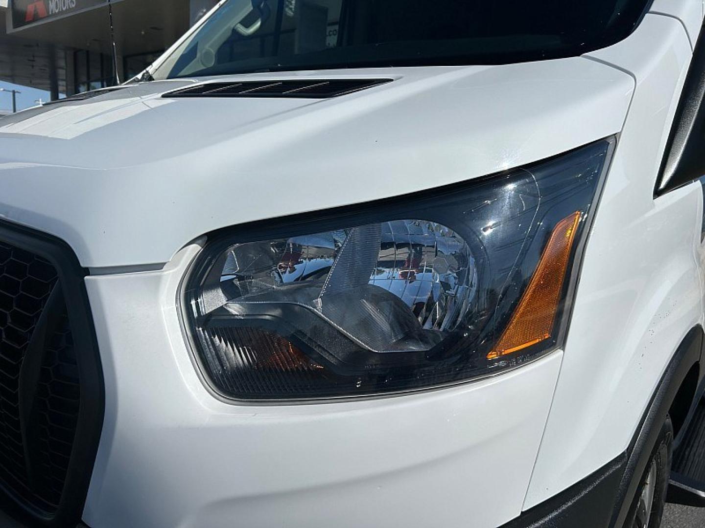2021 WHITE Ford Transit Cargo Van (1FTBR1C8XMK) with an 6-Cyl 3.5 Liter engine, Automatic 10-Spd w/Overdrive transmission, located at 412 Auto Vista Drive, Palmdale, 93551, (661) 945-0620, 34.592636, -118.136681 - Photo#9