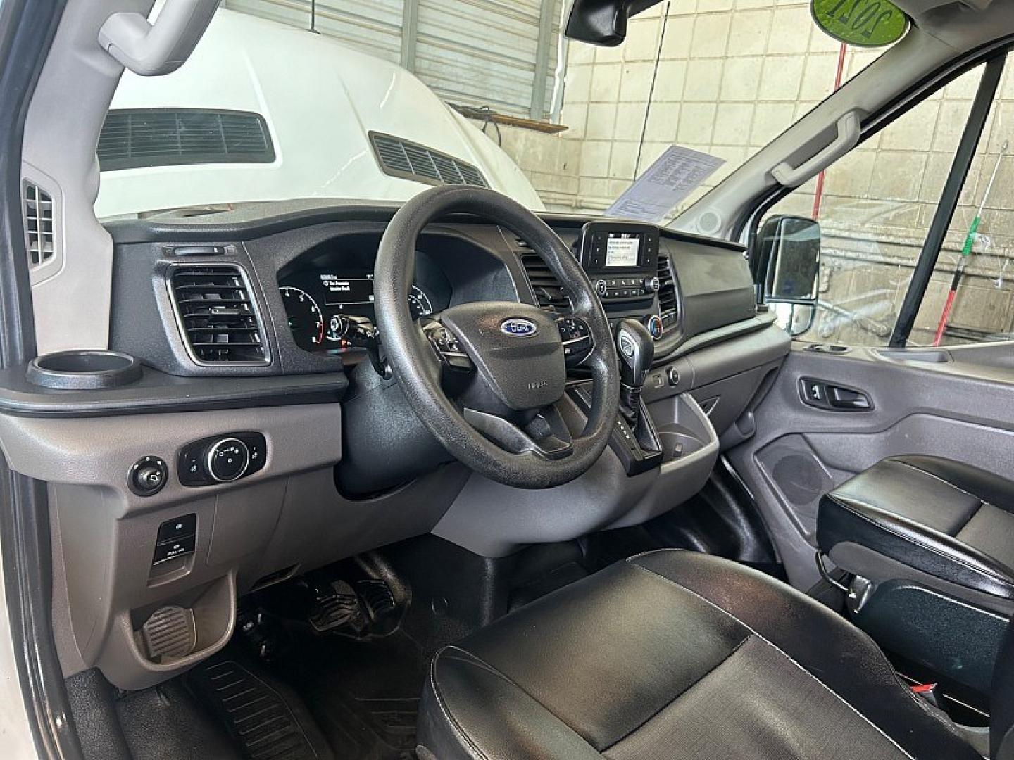 2021 WHITE Ford Transit Cargo Van (1FTBR1C8XMK) with an 6-Cyl 3.5 Liter engine, Automatic 10-Spd w/Overdrive transmission, located at 412 Auto Vista Drive, Palmdale, 93551, (661) 945-0620, 34.592636, -118.136681 - Photo#16