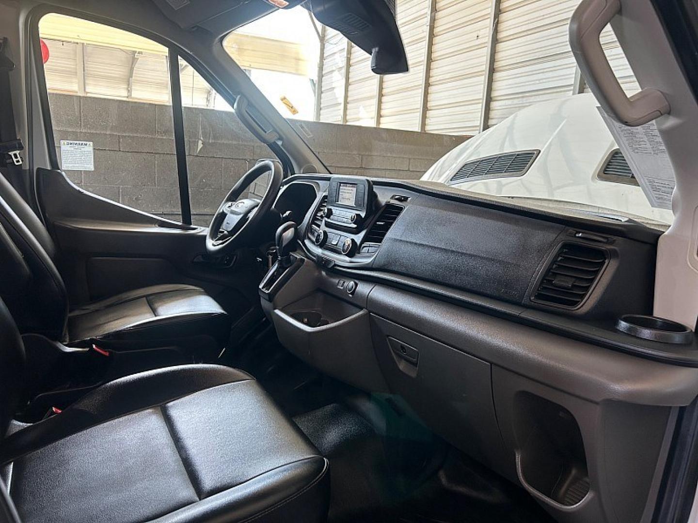 2021 WHITE Ford Transit Cargo Van (1FTBR1C8XMK) with an 6-Cyl 3.5 Liter engine, Automatic 10-Spd w/Overdrive transmission, located at 412 Auto Vista Drive, Palmdale, 93551, (661) 945-0620, 34.592636, -118.136681 - Photo#26