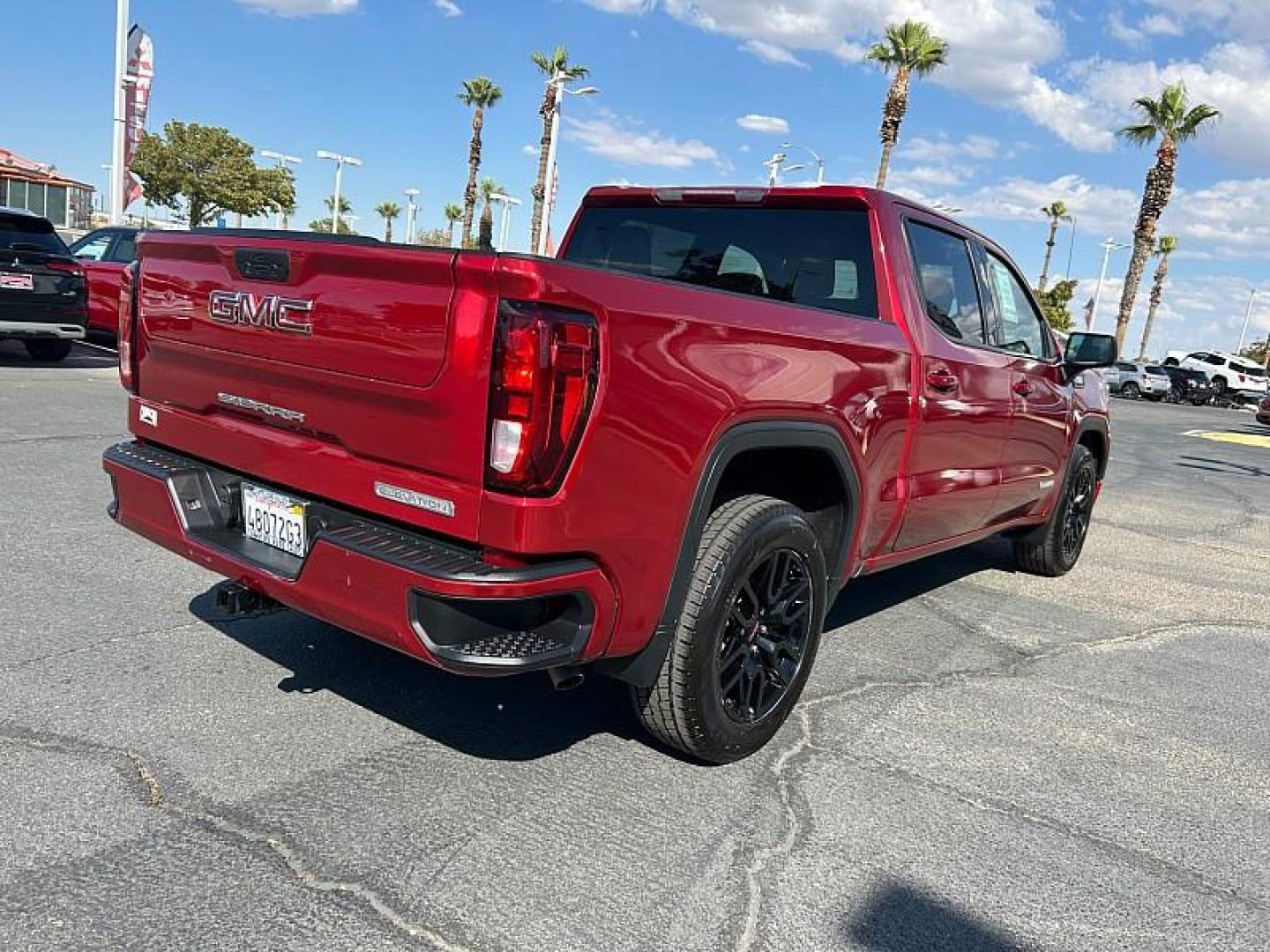 2021 RED GMC Sierra 1500 2WD (3GTP8CET0MG) with an 3 Liter engine, Automatic transmission, located at 412 Auto Vista Drive, Palmdale, 93551, (661) 945-0620, 34.592636, -118.136681 - Photo#5