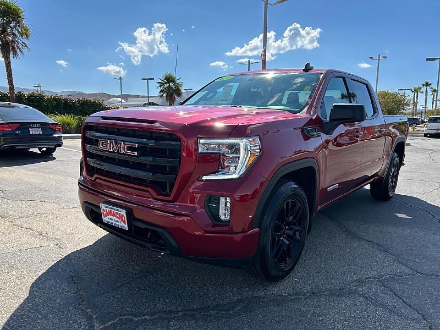 2021 RED GMC Sierra 1500 2WD (3GTP8CET0MG) with an 3 Liter engine, Automatic transmission, located at 412 Auto Vista Drive, Palmdale, 93551, (661) 945-0620, 34.592636, -118.136681 - Photo#6