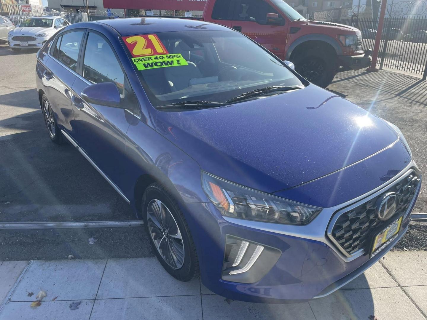 2021 Hyundai Ioniq Plug-In Hybrid SEL (KMHC75LD5MU) with an 1.6L L4 DOHC 16V HYBRID engine, 6A transmission, located at 744 E Miner Ave, Stockton, CA, 95202, (209) 944-5770, 37.956863, -121.282082 - PLUS TAXES AND FEES- Photo#1
