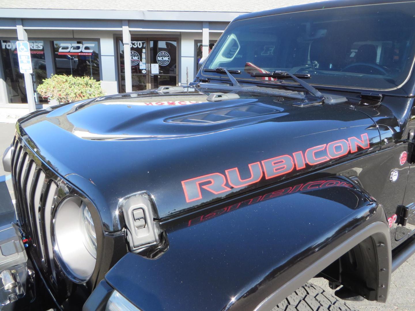 2021 BLACK /BLACK Jeep Gladiator Rubicon (1C6JJTBG1ML) with an 3.6L V6 DOHC 24V engine, automatic transmission, located at 2630 Grass Valley Highway, Auburn, CA, 95603, (530) 508-5100, 38.937893, -121.095482 - Mopar lifted Rubicon with Fox shocks, 17" Black Rhino Kelso wheels, 35" Nitto Terra Grappler G2 tires, AMP power steps, Rock Hard 4x4 front bumper, Warn Winch, 10" Rigid light bar, Bakflip MX4, and a Btech UV-5100 radio. - Photo#11