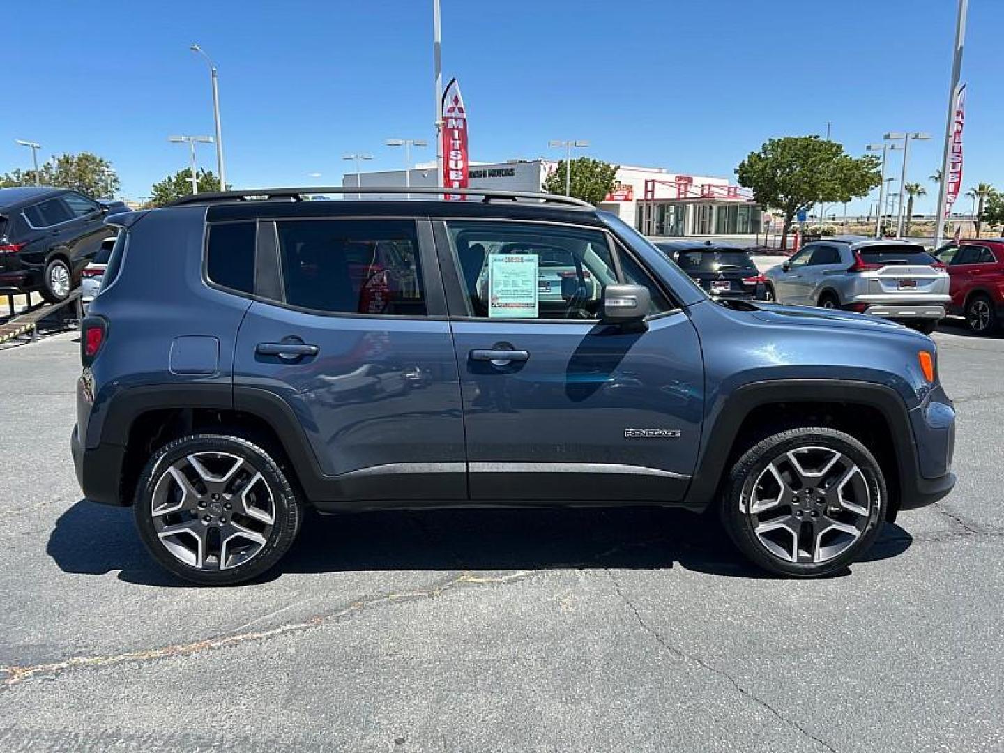 2021 BLUE Jeep Renegade (ZACNJDD14MP) with an 4-Cyl MultiAir Turbo 1.3 Liter engine, Automatic 9-Spd transmission, located at 412 Auto Vista Drive, Palmdale, CA, 93551, (661) 945-0620, 34.592636, -118.136681 - For 44 years, our family-owned and operated business has proudly served the community, becoming one of the largest independent used car and new car dealers in Southern California, thanks to the trust and support of our customers. Recognized as AV and rsquo;s Best Used Car Dealer for 25 years (1998-2 - Photo#21
