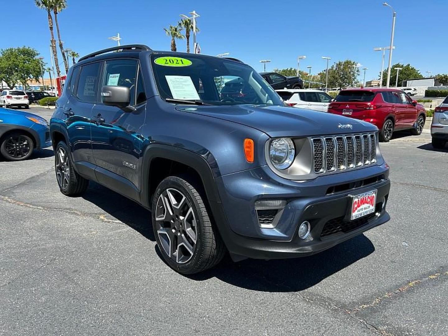 2021 BLUE Jeep Renegade (ZACNJDD14MP) with an 4-Cyl MultiAir Turbo 1.3 Liter engine, Automatic 9-Spd transmission, located at 412 Auto Vista Drive, Palmdale, CA, 93551, (661) 945-0620, 34.592636, -118.136681 - For 44 years, our family-owned and operated business has proudly served the community, becoming one of the largest independent used car and new car dealers in Southern California, thanks to the trust and support of our customers. Recognized as AV and rsquo;s Best Used Car Dealer for 25 years (1998-2 - Photo#31