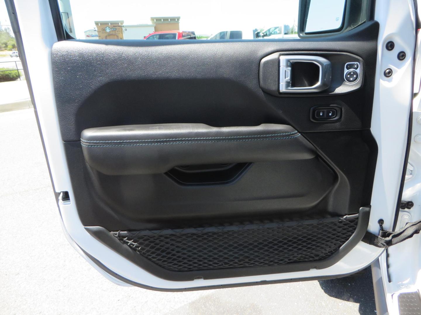 2021 White /Black Jeep Wrangler Unlimited Rubicon 4XE (1C4JJXR64MW) with an 2.0L L4 DOHC 16V HYBRID engine, 8A transmission, located at 2630 Grass Valley Highway, Auburn, CA, 95603, (530) 508-5100, 38.937893, -121.095482 - Mopar lifted JL with 17" Black Rhino Kelso wheels, 37" Toyo RT Trail tires, and a Teraflex HD tire relocation. - Photo#19