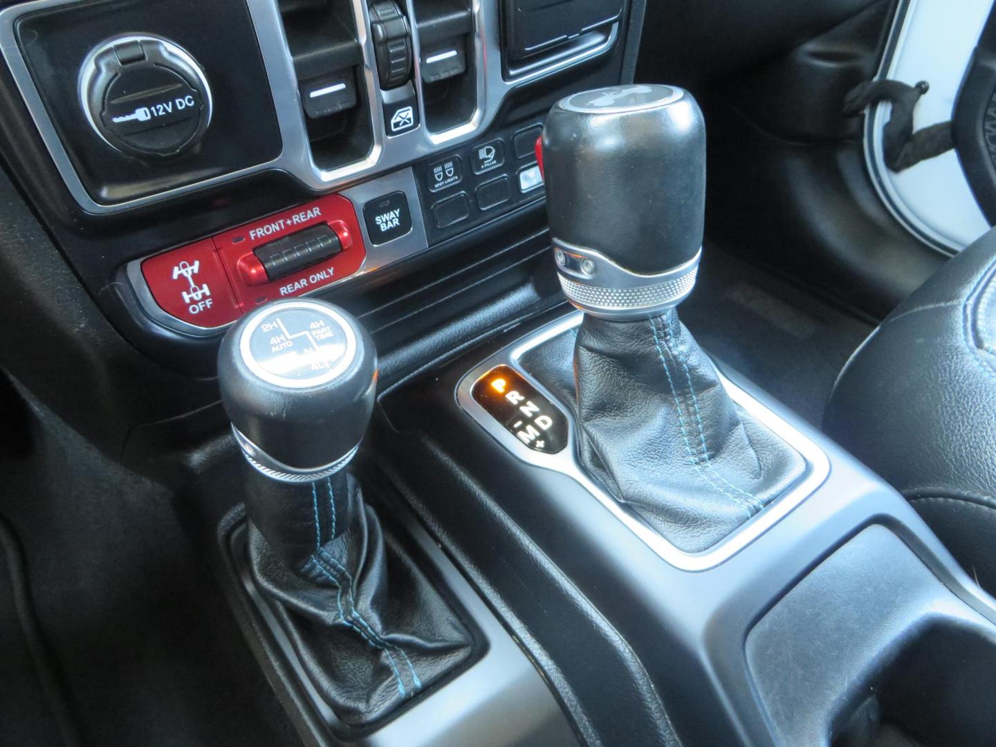 2021 White /Black Jeep Wrangler Unlimited Rubicon 4XE (1C4JJXR64MW) with an 2.0L L4 DOHC 16V HYBRID engine, 8A transmission, located at 2630 Grass Valley Highway, Auburn, CA, 95603, (530) 508-5100, 38.937893, -121.095482 - Mopar lifted JL with 17" Black Rhino Kelso wheels, 37" Toyo RT Trail tires, and a Teraflex HD tire relocation. - Photo#33