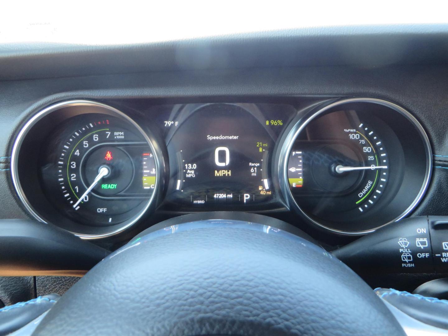 2021 White /Black Jeep Wrangler Unlimited Rubicon 4XE (1C4JJXR64MW) with an 2.0L L4 DOHC 16V HYBRID engine, 8A transmission, located at 2630 Grass Valley Highway, Auburn, CA, 95603, (530) 508-5100, 38.937893, -121.095482 - Mopar lifted JL with 17" Black Rhino Kelso wheels, 37" Toyo RT Trail tires, and a Teraflex HD tire relocation. - Photo#39