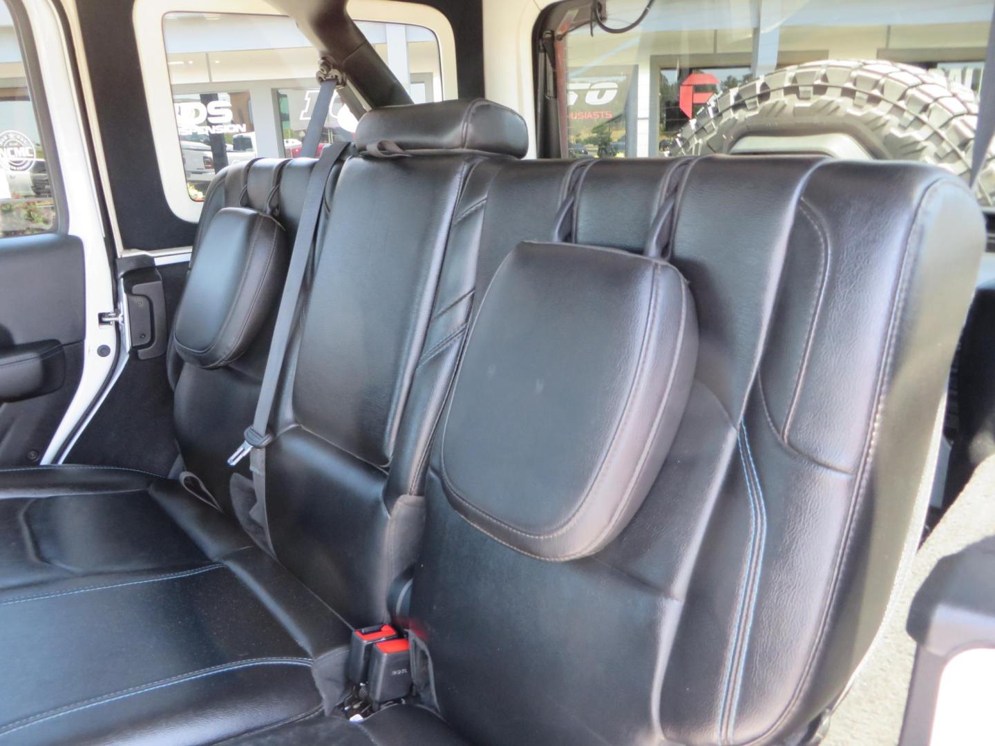 2021 White /Black Jeep Wrangler Unlimited Rubicon 4XE (1C4JJXR64MW) with an 2.0L L4 DOHC 16V HYBRID engine, 8A transmission, located at 2630 Grass Valley Highway, Auburn, CA, 95603, (530) 508-5100, 38.937893, -121.095482 - Mopar lifted JL with 17" Black Rhino Kelso wheels, 37" Toyo RT Trail tires, and a Teraflex HD tire relocation. - Photo#46