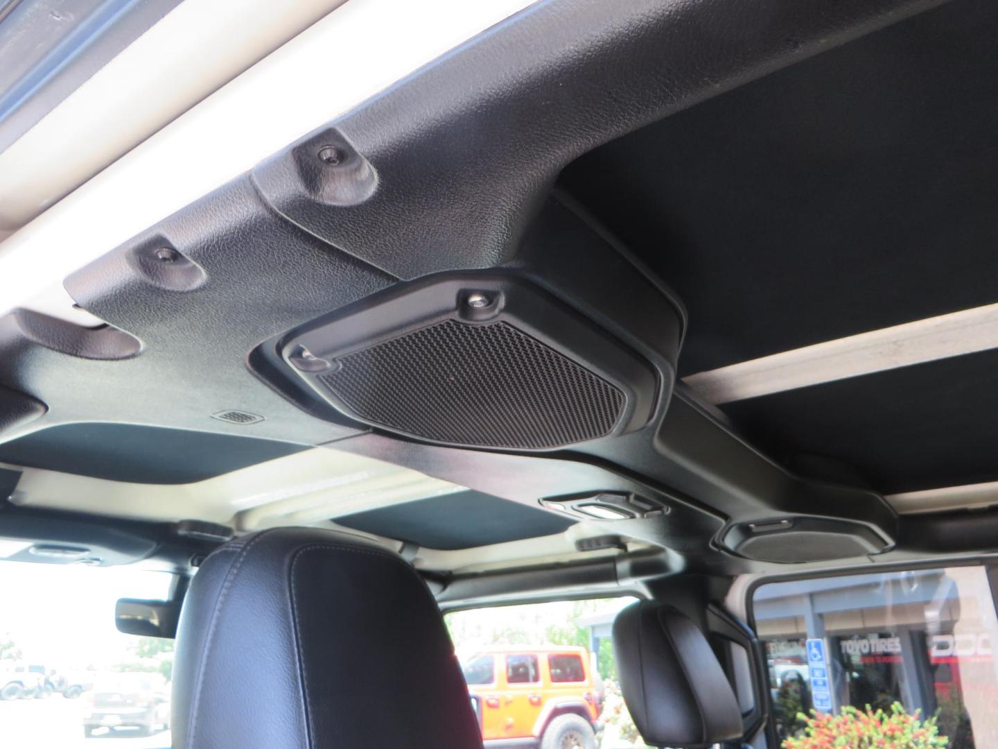 2021 White /Black Jeep Wrangler Unlimited Rubicon 4XE (1C4JJXR64MW) with an 2.0L L4 DOHC 16V HYBRID engine, 8A transmission, located at 2630 Grass Valley Highway, Auburn, CA, 95603, (530) 508-5100, 38.937893, -121.095482 - Mopar lifted JL with 17" Black Rhino Kelso wheels, 37" Toyo RT Trail tires, and a Teraflex HD tire relocation. - Photo#49