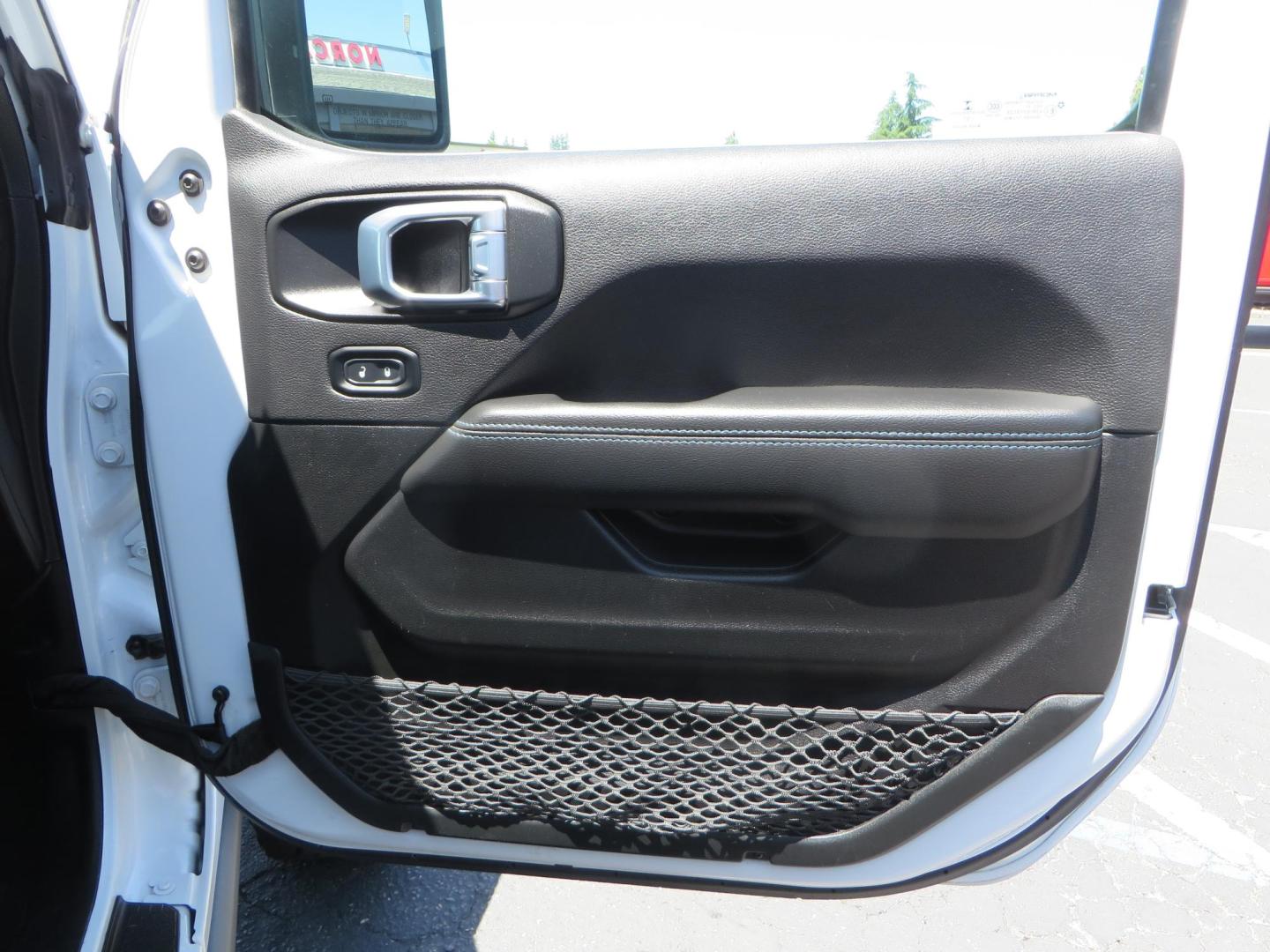 2021 White /Black Jeep Wrangler Unlimited Rubicon 4XE (1C4JJXR64MW) with an 2.0L L4 DOHC 16V HYBRID engine, 8A transmission, located at 2630 Grass Valley Highway, Auburn, CA, 95603, (530) 508-5100, 38.937893, -121.095482 - Mopar lifted JL with 17" Black Rhino Kelso wheels, 37" Toyo RT Trail tires, and a Teraflex HD tire relocation. - Photo#51