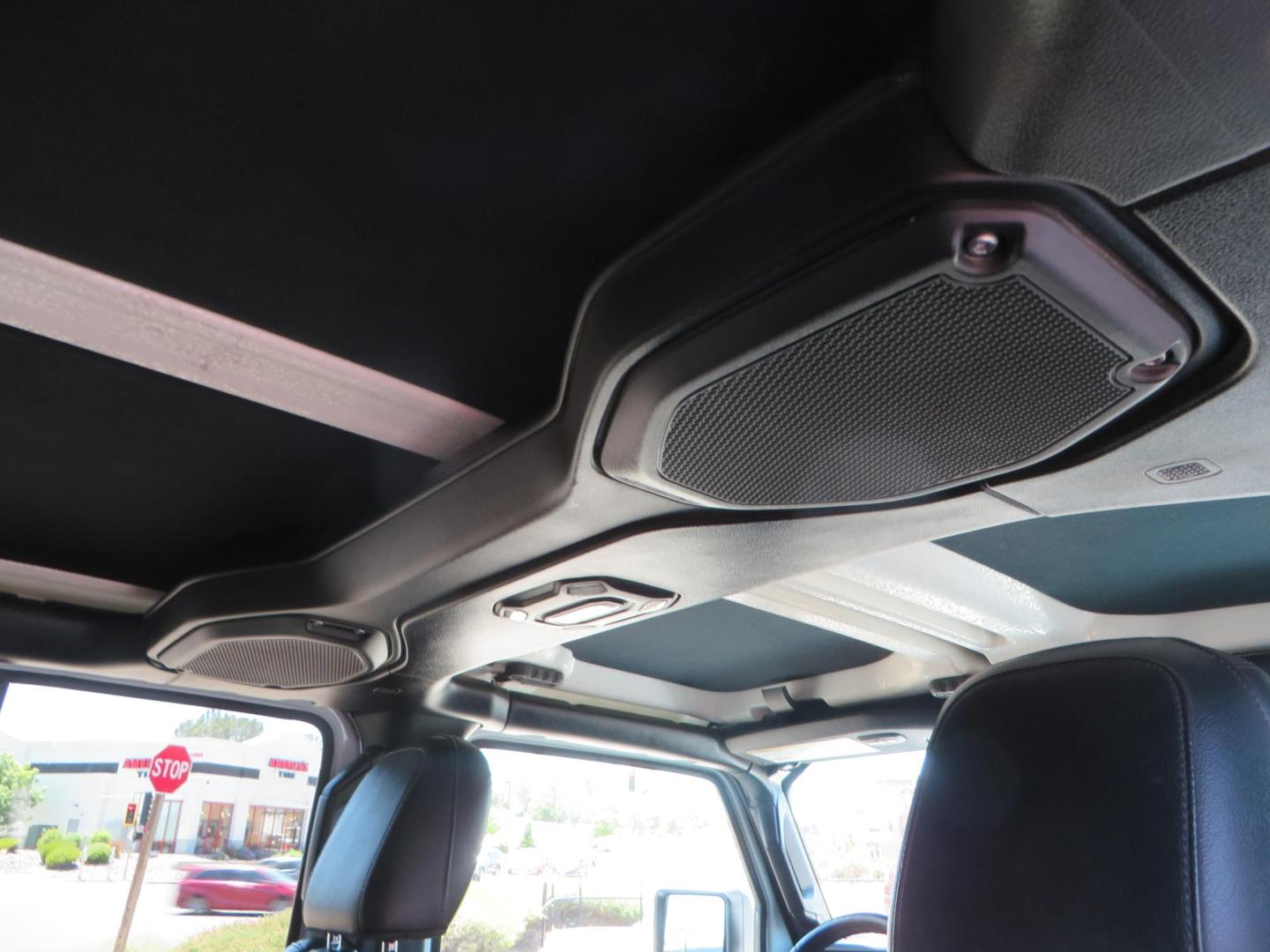 2021 White /Black Jeep Wrangler Unlimited Rubicon 4XE (1C4JJXR64MW) with an 2.0L L4 DOHC 16V HYBRID engine, 8A transmission, located at 2630 Grass Valley Highway, Auburn, CA, 95603, (530) 508-5100, 38.937893, -121.095482 - Mopar lifted JL with 17" Black Rhino Kelso wheels, 37" Toyo RT Trail tires, and a Teraflex HD tire relocation. - Photo#63