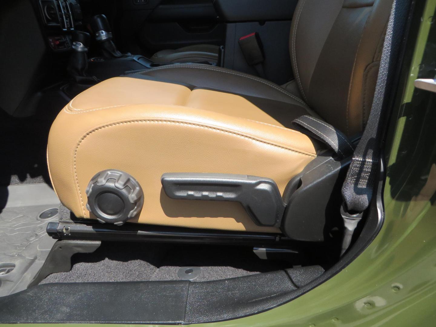 2021 Green Jeep Wrangler Unlimited Rubicon (1C4JJXFM1MW) with an 3.0L V6 DOHC 24V TURBO DIESEL engine, 6A transmission, located at 2630 Grass Valley Highway, Auburn, CA, 95603, (530) 508-5100, 38.937893, -121.095482 - Mopar lifted Diesel Rubicon with Fox shocks, HD tire carrier, Amp Power steps, Roof Rack, and color matched simulated beadlock rings. - Photo#25