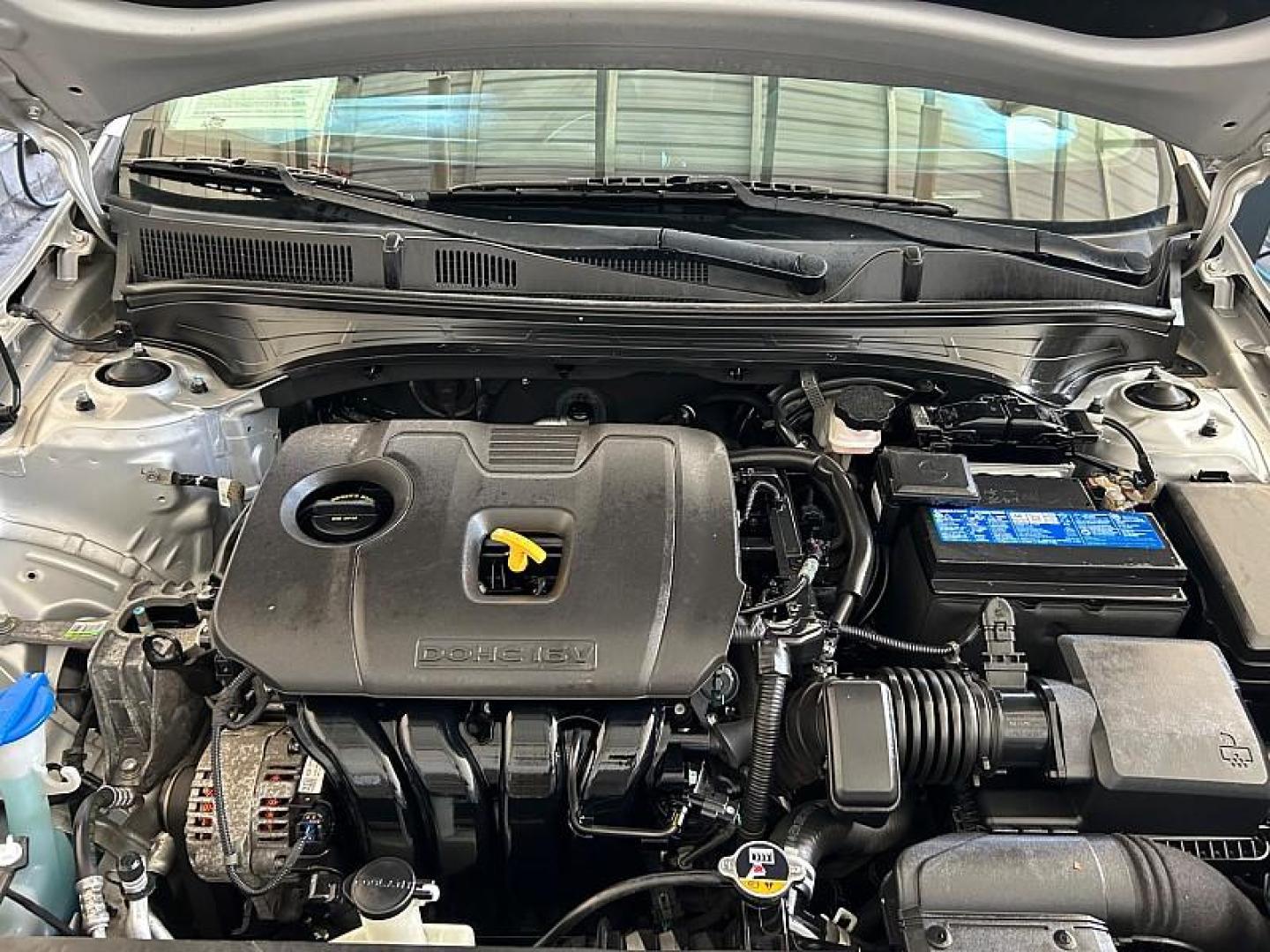 2021 GRAY Kia Forte (3KPF24AD5ME) with an 4-Cyl 2.0 Liter engine, Automatic IVT transmission, located at 412 Auto Vista Drive, Palmdale, 93551, (661) 945-0620, 34.592636, -118.136681- Photo#27