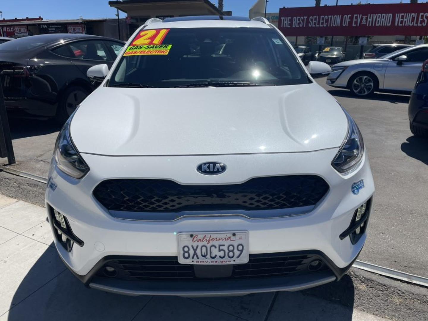 2021 Kia Niro Plug In Hybrid EX Premium (KNDCC3LDXM5) , 6A transmission, located at 744 E Miner Ave, Stockton, CA, 95202, (209) 944-5770, 37.956863, -121.282082 - PLUS TAXES AND FEES NO CHARGER AVAILABLE - Photo#2