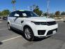 2021 WHITE Land Rover Range Rover Sport (SALWG2SU0MA) with an 6-Cyl Turbo 3.0 Liter engine, Automatic 8-Spd w/CommandShift 2 transmission, located at 412 Auto Vista Drive, Palmdale, 93551, (661) 945-0620, 34.592636, -118.136681 - Photo#1