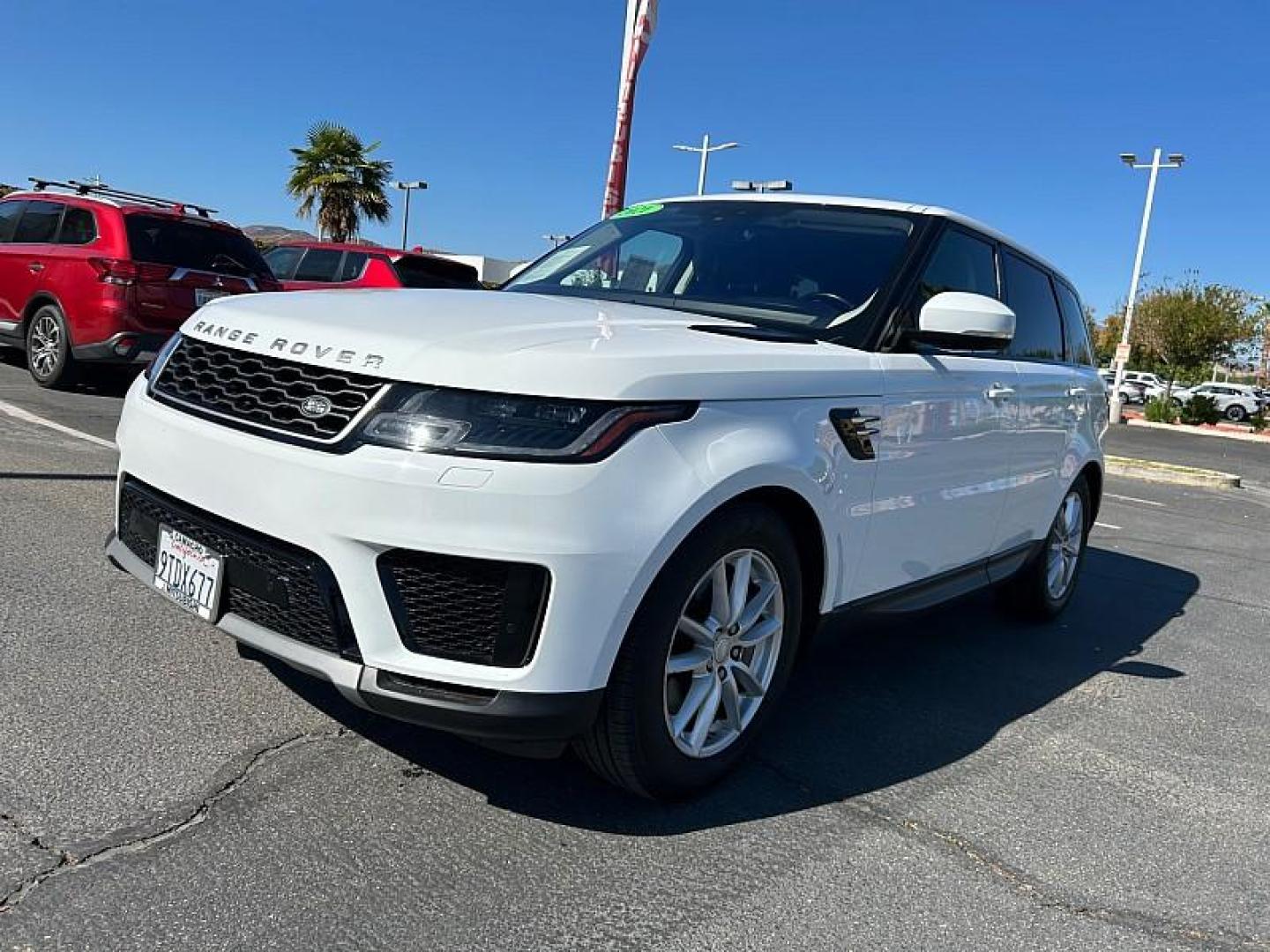 2021 WHITE Land Rover Range Rover Sport (SALWG2SU0MA) with an 6-Cyl Turbo 3.0 Liter engine, Automatic 8-Spd w/CommandShift 2 transmission, located at 412 Auto Vista Drive, Palmdale, 93551, (661) 945-0620, 34.592636, -118.136681 - Photo#3