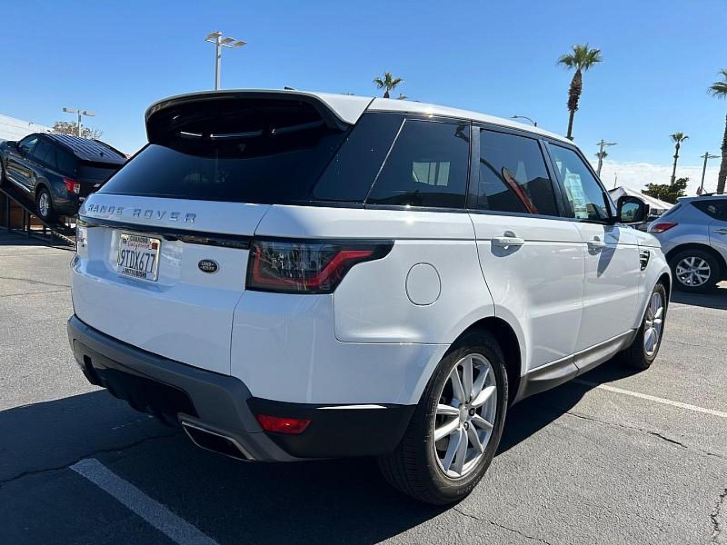 2021 WHITE Land Rover Range Rover Sport (SALWG2SU0MA) with an 6-Cyl Turbo 3.0 Liter engine, Automatic 8-Spd w/CommandShift 2 transmission, located at 412 Auto Vista Drive, Palmdale, 93551, (661) 945-0620, 34.592636, -118.136681 - Photo#6