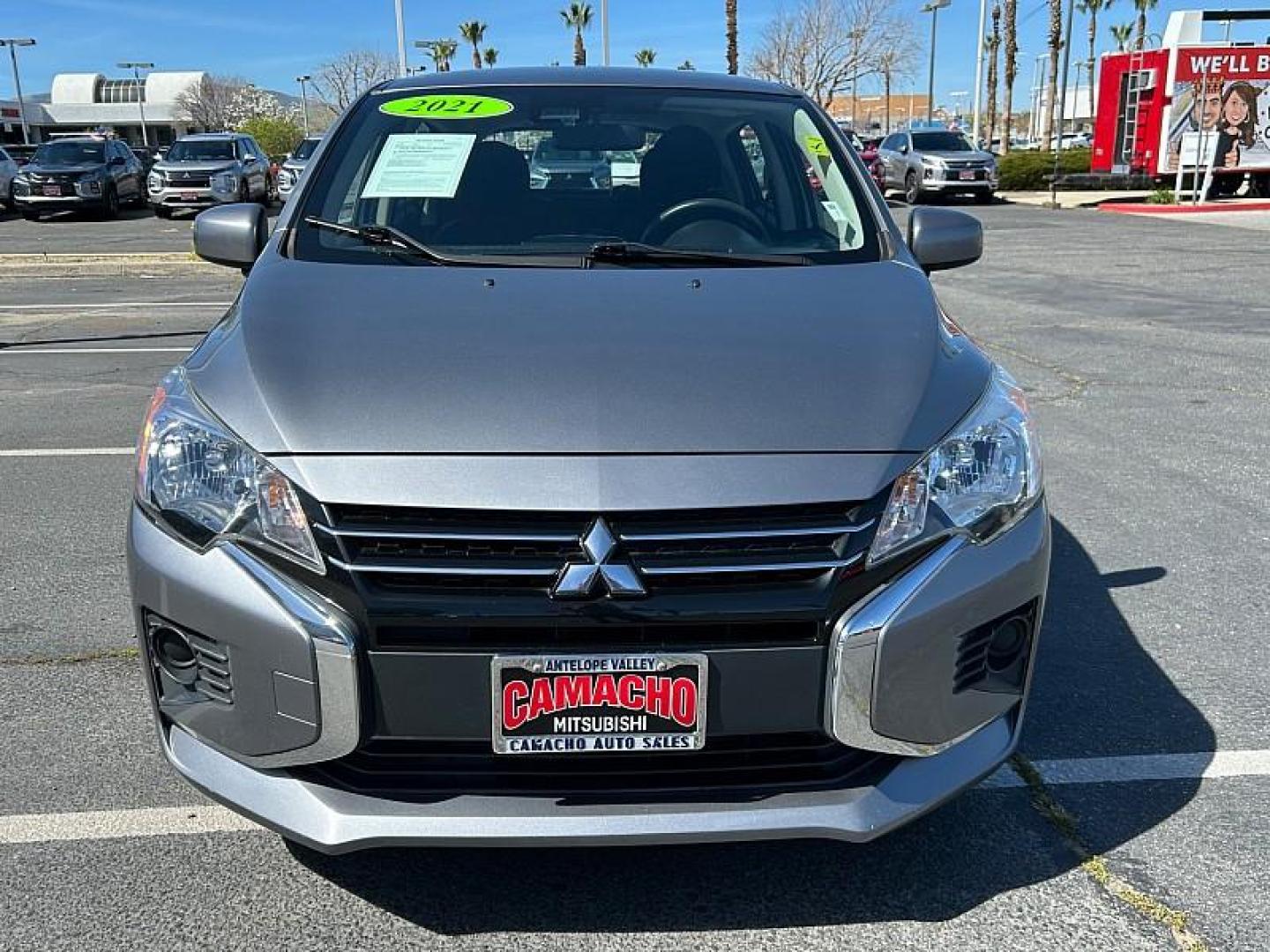 2021 GRAY MITSUBISHI MIRAGE (ML32AUHJXMH) , located at 412 Auto Vista Drive, Palmdale, 93551, (661) 945-0620, 34.592636, -118.136681 - Photo#19