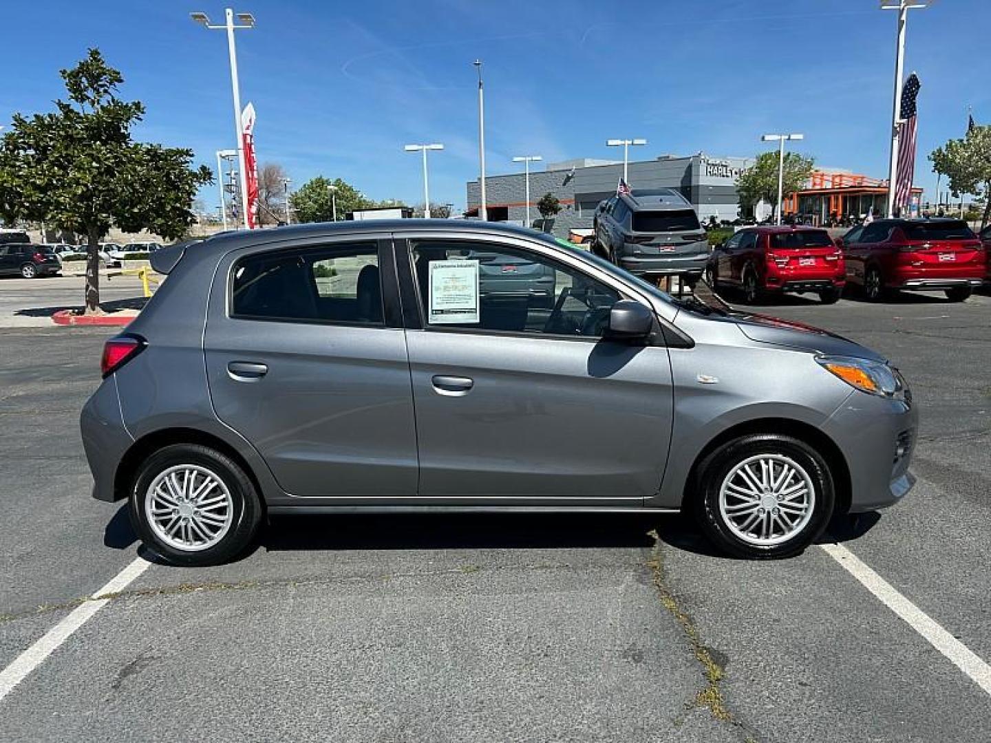 2021 GRAY MITSUBISHI MIRAGE (ML32AUHJXMH) , located at 412 Auto Vista Drive, Palmdale, 93551, (661) 945-0620, 34.592636, -118.136681 - Photo#32