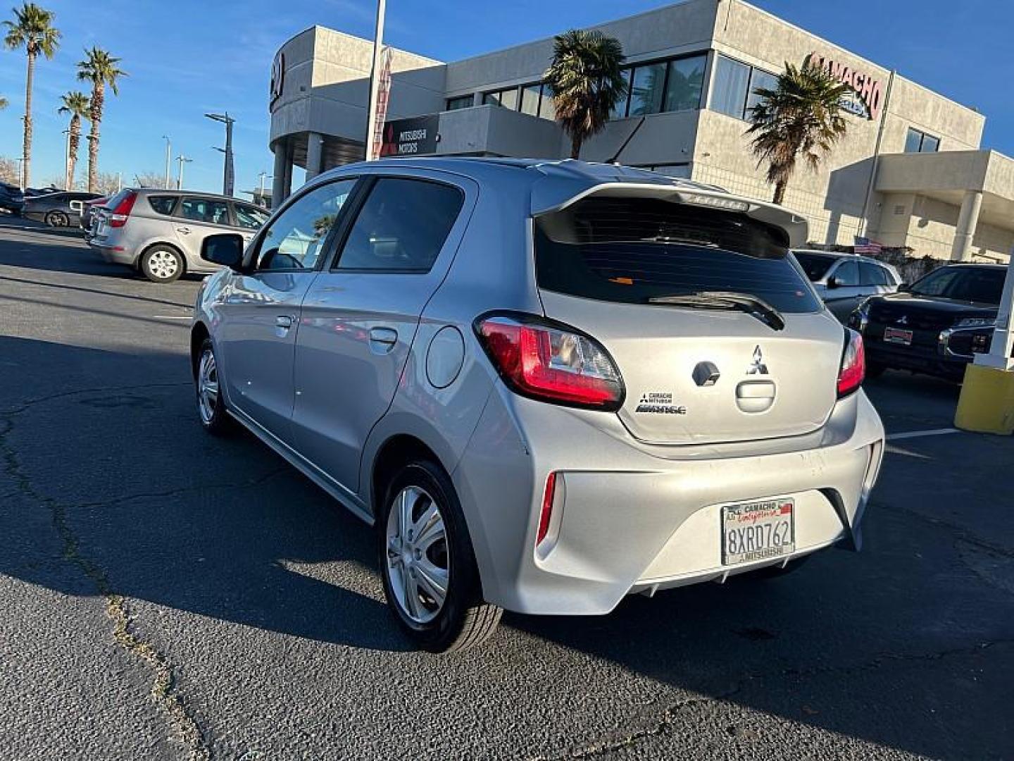 2021 SILVER MITSUBISHI MIRAGE (ML32AUHJ3MH) , located at 412 Auto Vista Drive, Palmdale, 93551, (661) 945-0620, 34.592636, -118.136681 - Photo#2