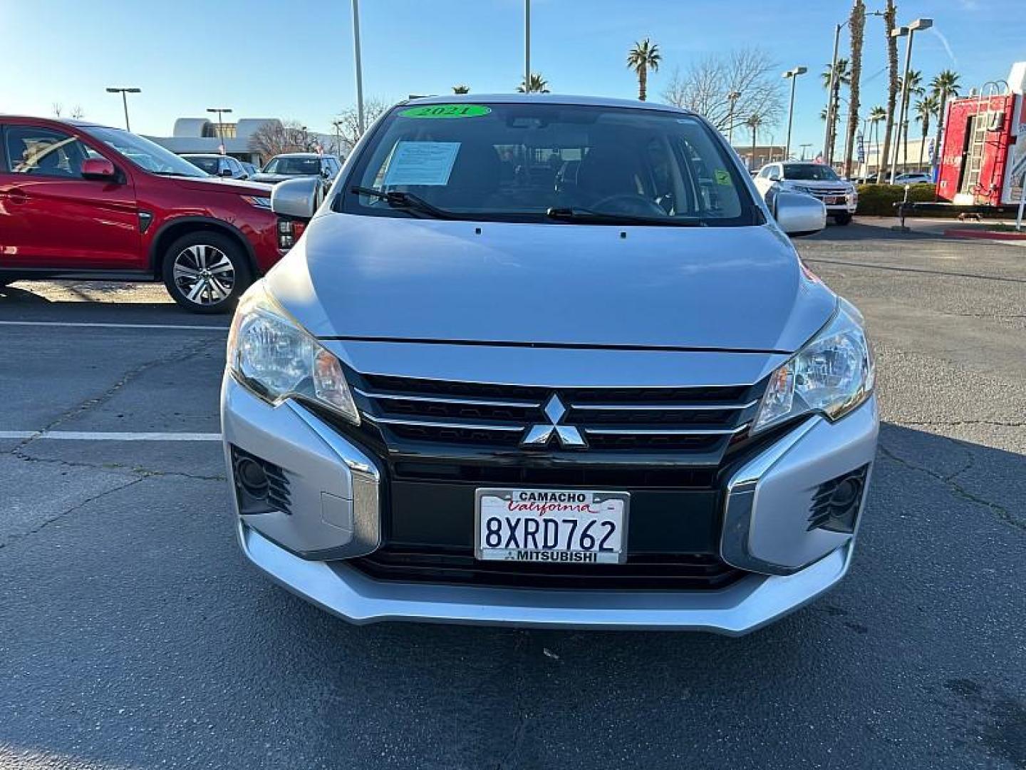 2021 SILVER MITSUBISHI MIRAGE (ML32AUHJ3MH) , located at 412 Auto Vista Drive, Palmdale, 93551, (661) 945-0620, 34.592636, -118.136681 - Photo#5