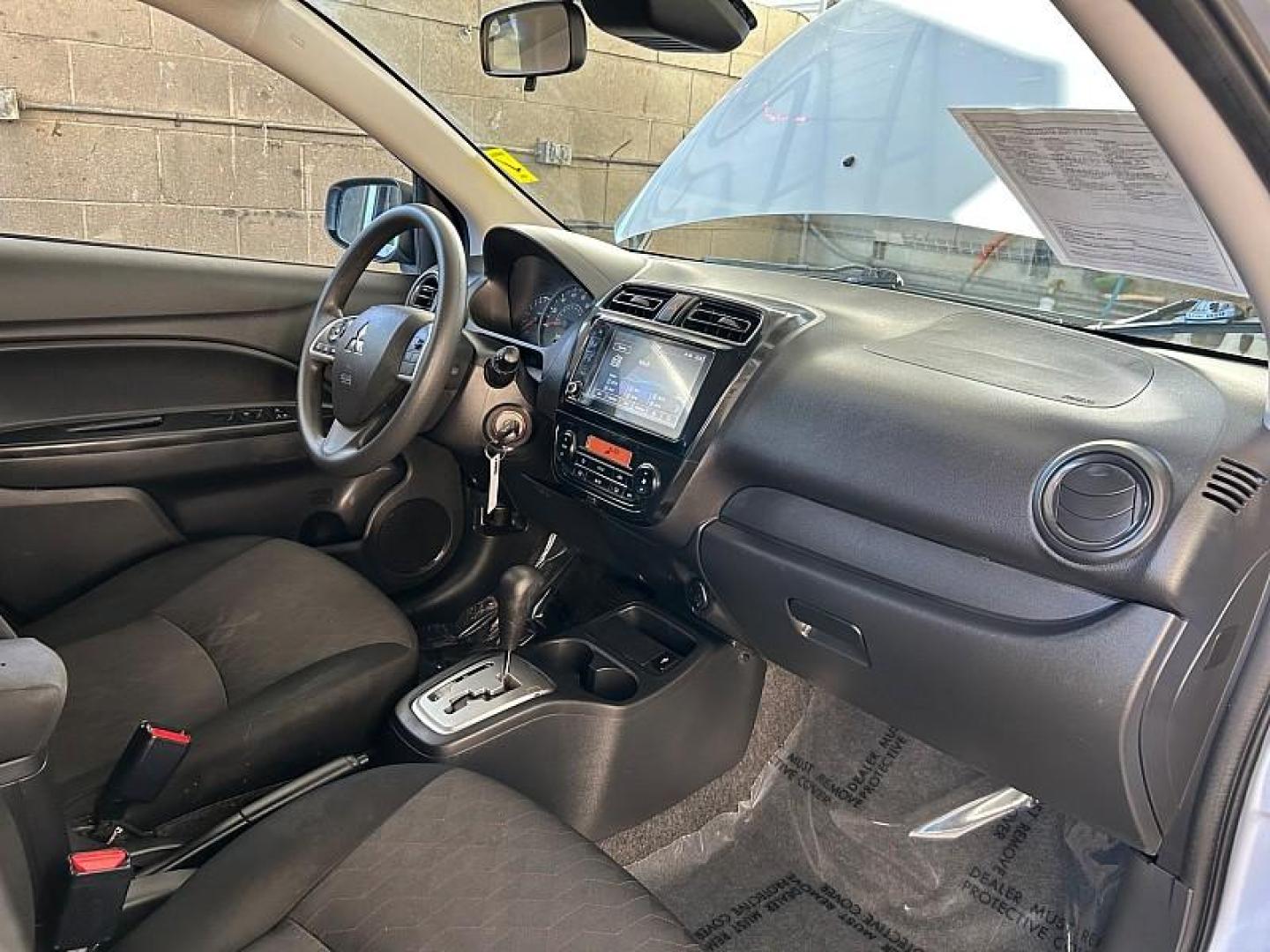2021 SILVER MITSUBISHI MIRAGE (ML32AUHJ3MH) , located at 412 Auto Vista Drive, Palmdale, 93551, (661) 945-0620, 34.592636, -118.136681 - Photo#27