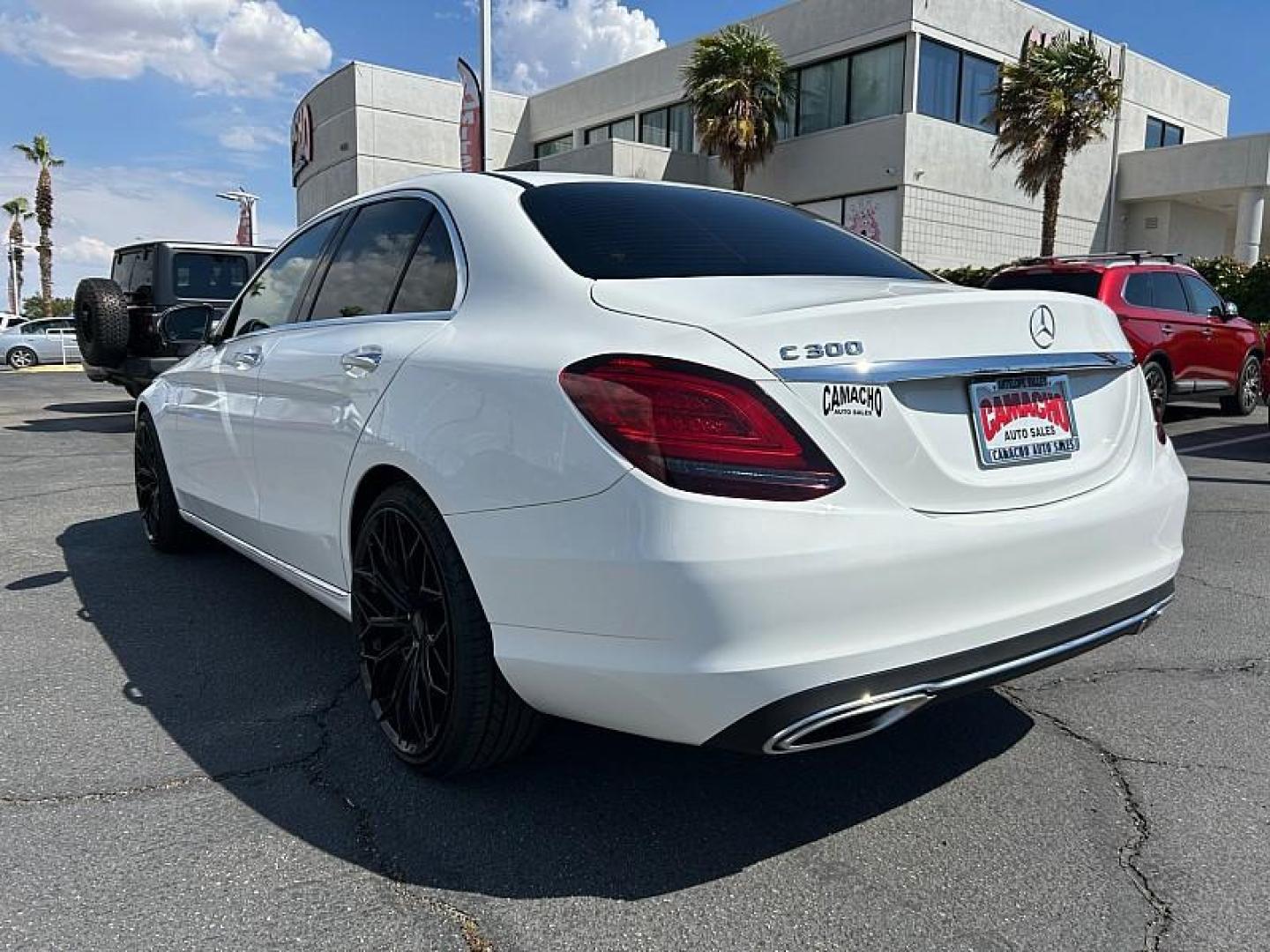 2021 WHITE Mercedes-Benz C-Class (W1KWF8DB2MR) with an 4-Cyl Turbo 2.0 Liter engine, Automatic 9-Spd 9G-Tronic transmission, located at 412 Auto Vista Drive, Palmdale, 93551, (661) 945-0620, 34.592636, -118.136681 - Photo#5