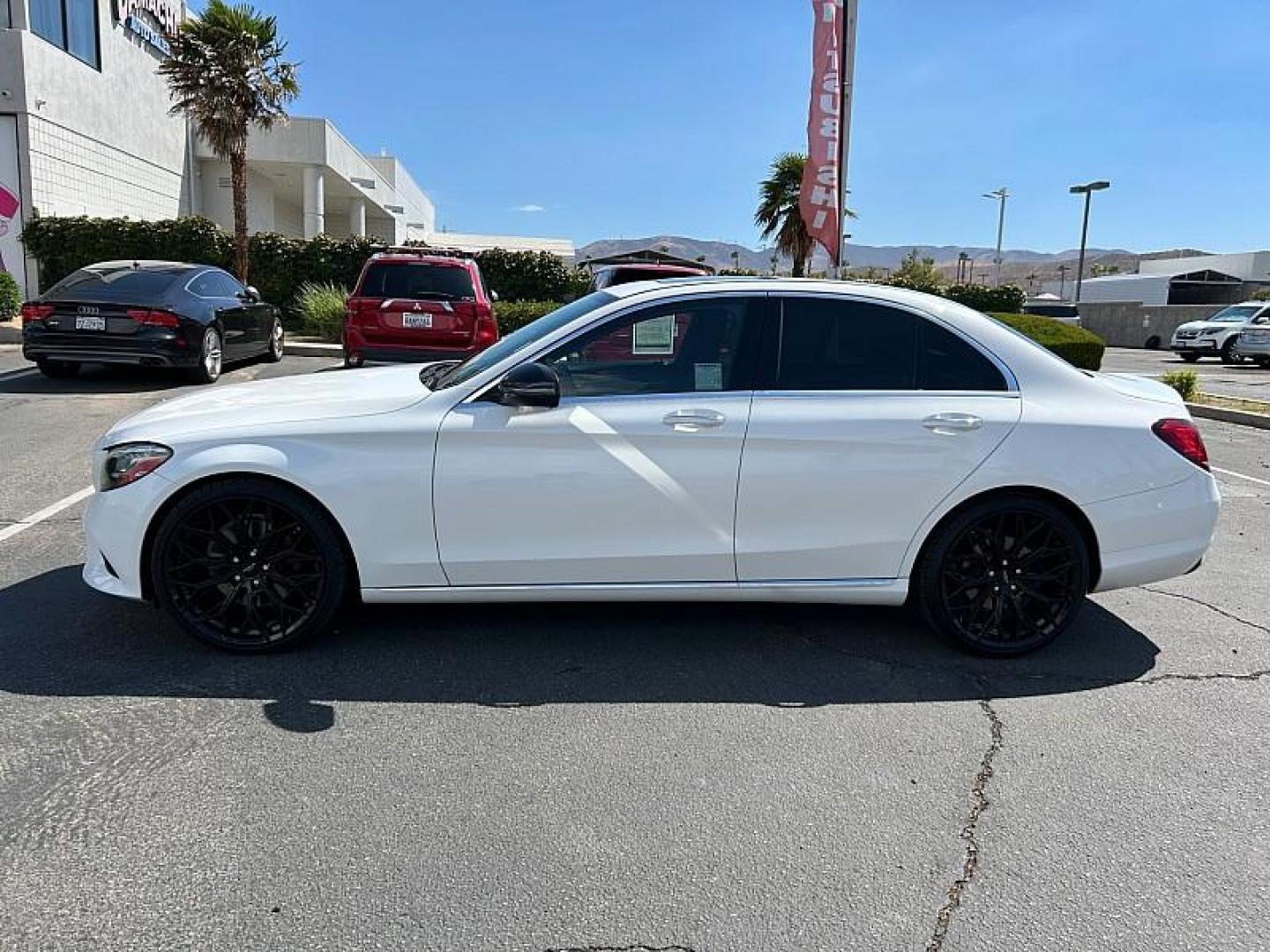 2021 WHITE Mercedes-Benz C-Class (W1KWF8DB2MR) with an 4-Cyl Turbo 2.0 Liter engine, Automatic 9-Spd 9G-Tronic transmission, located at 412 Auto Vista Drive, Palmdale, 93551, (661) 945-0620, 34.592636, -118.136681 - Photo#6