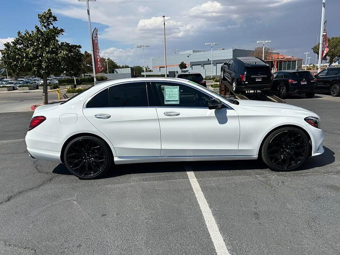 2021 WHITE Mercedes-Benz C-Class (W1KWF8DB2MR) with an 4-Cyl Turbo 2.0 Liter engine, Automatic 9-Spd 9G-Tronic transmission, located at 412 Auto Vista Drive, Palmdale, 93551, (661) 945-0620, 34.592636, -118.136681 - Photo#11