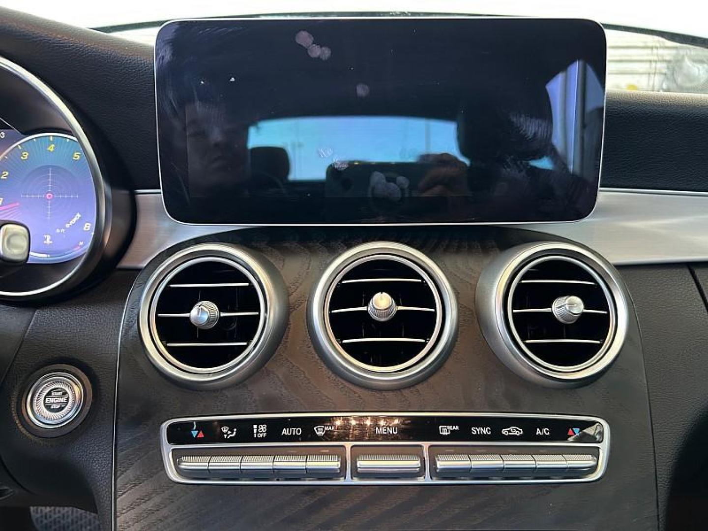 2021 WHITE Mercedes-Benz C-Class (W1KWF8DB2MR) with an 4-Cyl Turbo 2.0 Liter engine, Automatic 9-Spd 9G-Tronic transmission, located at 412 Auto Vista Drive, Palmdale, 93551, (661) 945-0620, 34.592636, -118.136681 - Photo#22
