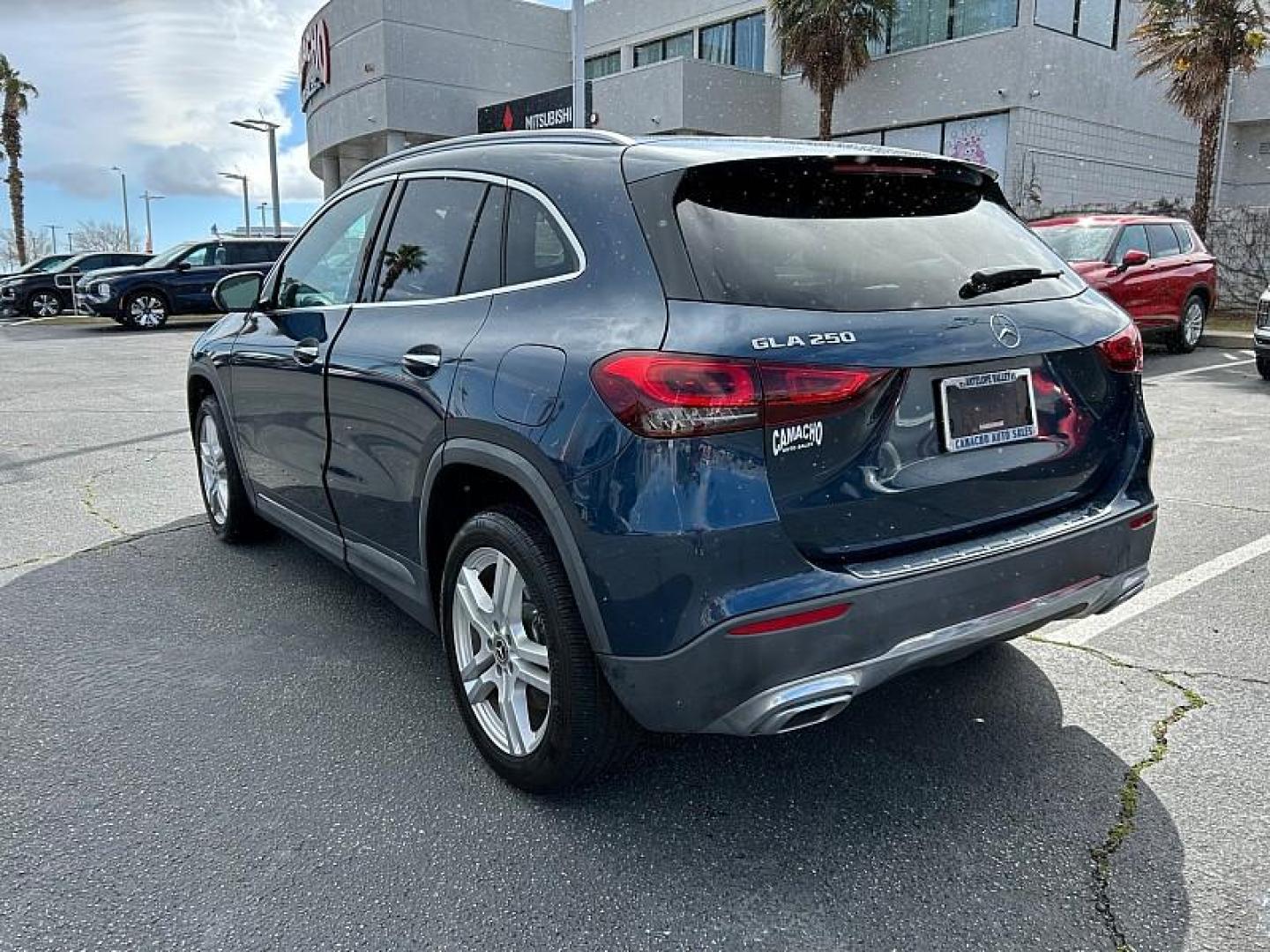 2021 BLUE Mercedes-Benz GLA (W1N4N4GB6MJ) with an 4-Cyl Turbo 2.0 Liter engine, Automatic 8-Spd DCT transmission, located at 412 Auto Vista Drive, Palmdale, 93551, (661) 945-0620, 34.592636, -118.136681 - Photo#8