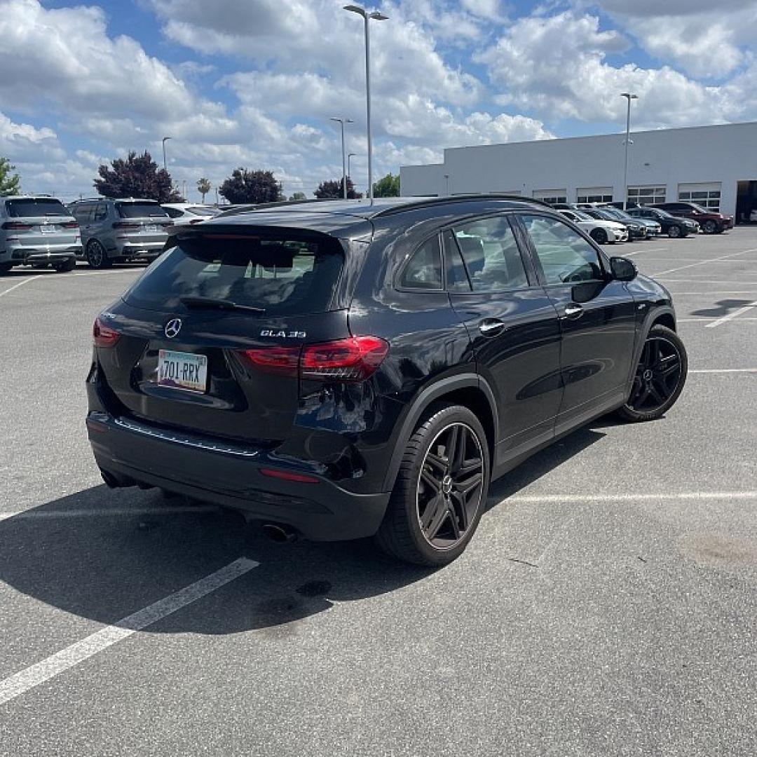 2021 BLACK Mercedes-Benz GLA (W1N4N5BB7MJ) with an 4-Cyl Turbo 2.0 Liter engine, Automatic 8-Spd DCT transmission, located at 412 Auto Vista Drive, Palmdale, 93551, (661) 945-0620, 34.592636, -118.136681 - Photo#1