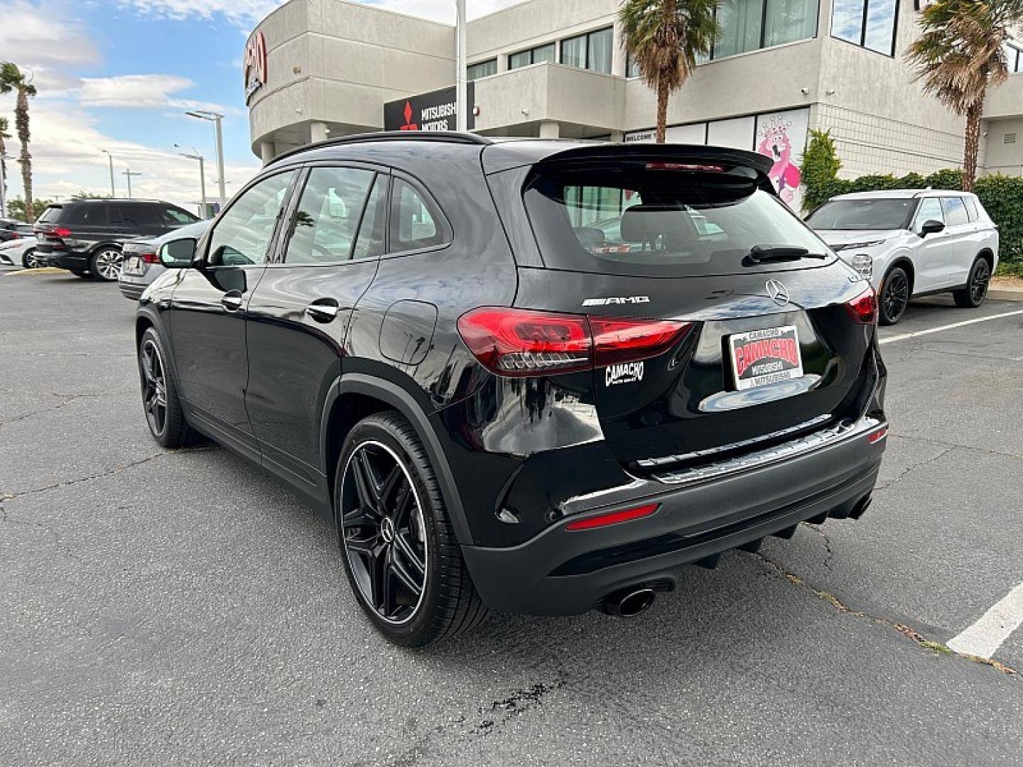 2021 BLACK Mercedes-Benz GLA (W1N4N5BB7MJ) with an 4-Cyl Turbo 2.0 Liter engine, Automatic 8-Spd DCT transmission, located at 412 Auto Vista Drive, Palmdale, 93551, (661) 945-0620, 34.592636, -118.136681- Photo#6