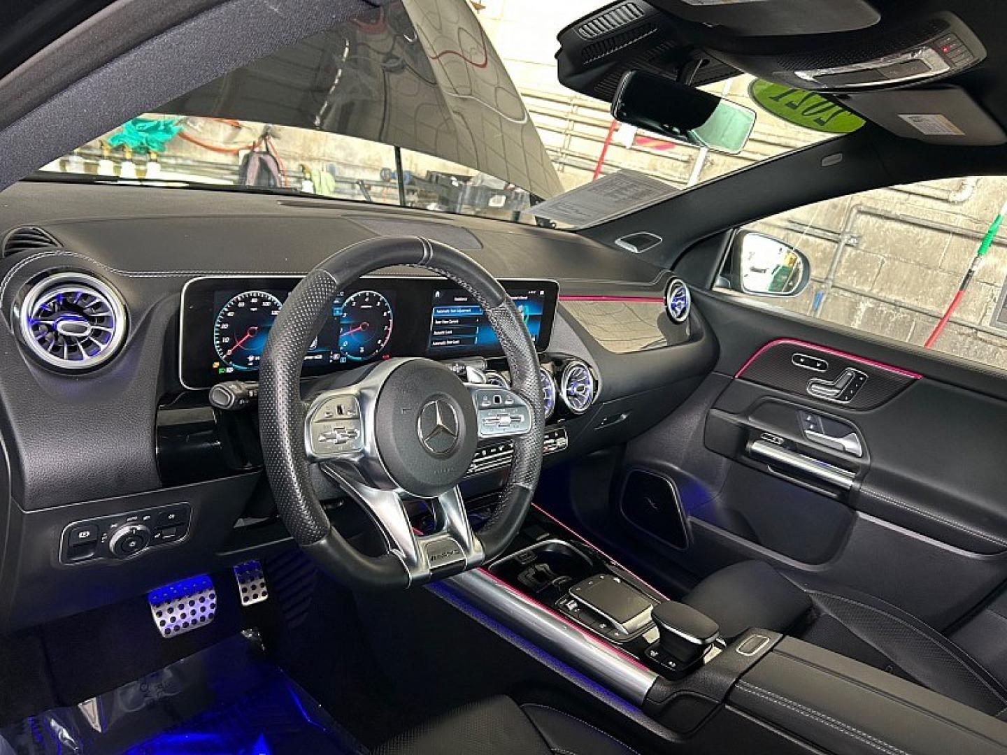 2021 BLACK Mercedes-Benz GLA (W1N4N5BB7MJ) with an 4-Cyl Turbo 2.0 Liter engine, Automatic 8-Spd DCT transmission, located at 412 Auto Vista Drive, Palmdale, 93551, (661) 945-0620, 34.592636, -118.136681- Photo#20