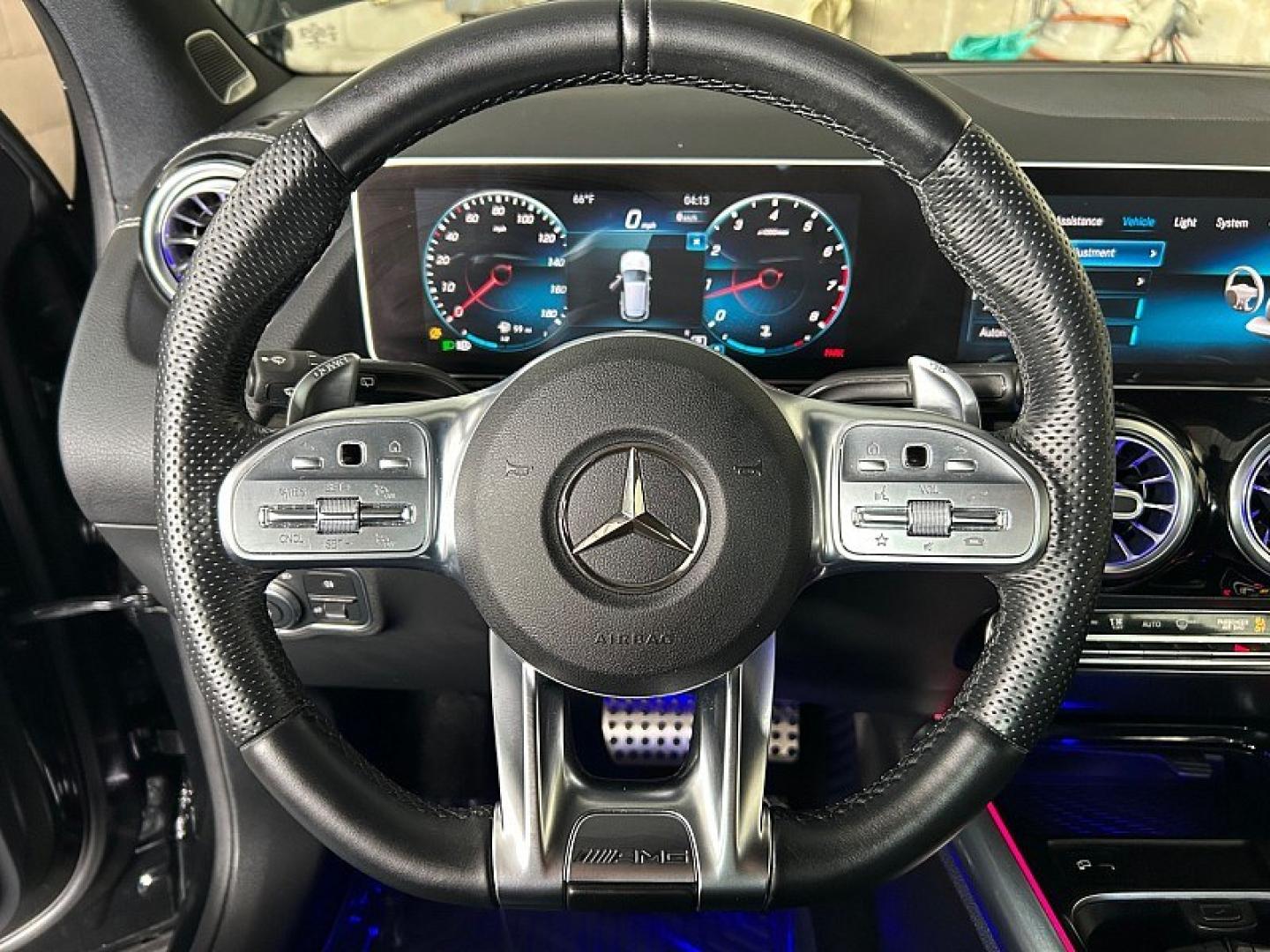 2021 BLACK Mercedes-Benz GLA (W1N4N5BB7MJ) with an 4-Cyl Turbo 2.0 Liter engine, Automatic 8-Spd DCT transmission, located at 412 Auto Vista Drive, Palmdale, 93551, (661) 945-0620, 34.592636, -118.136681- Photo#26