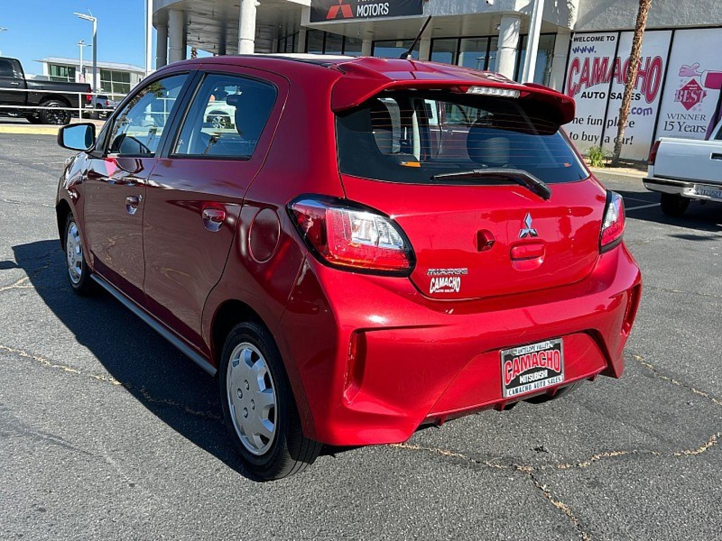 2021 Mitsubishi Mirage (ML32AUHJ7MH) with an 3-Cyl 1.2 Liter engine, Automatic CVT transmission, located at 412 Auto Vista Drive, Palmdale, 93551, (661) 945-0620, 34.592636, -118.136681- Photo#4